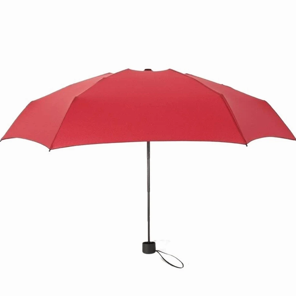 CMBSSTFC Paraguas a Prueba de Viento, pequeño Paraguas Plegable de, Bolsillo para Lluvia, sombrilla para niñas, Anti-UV, Impermeable, portátil, Paraguas de Viaje, Paraguas de Viaje de Negocios (Azul: