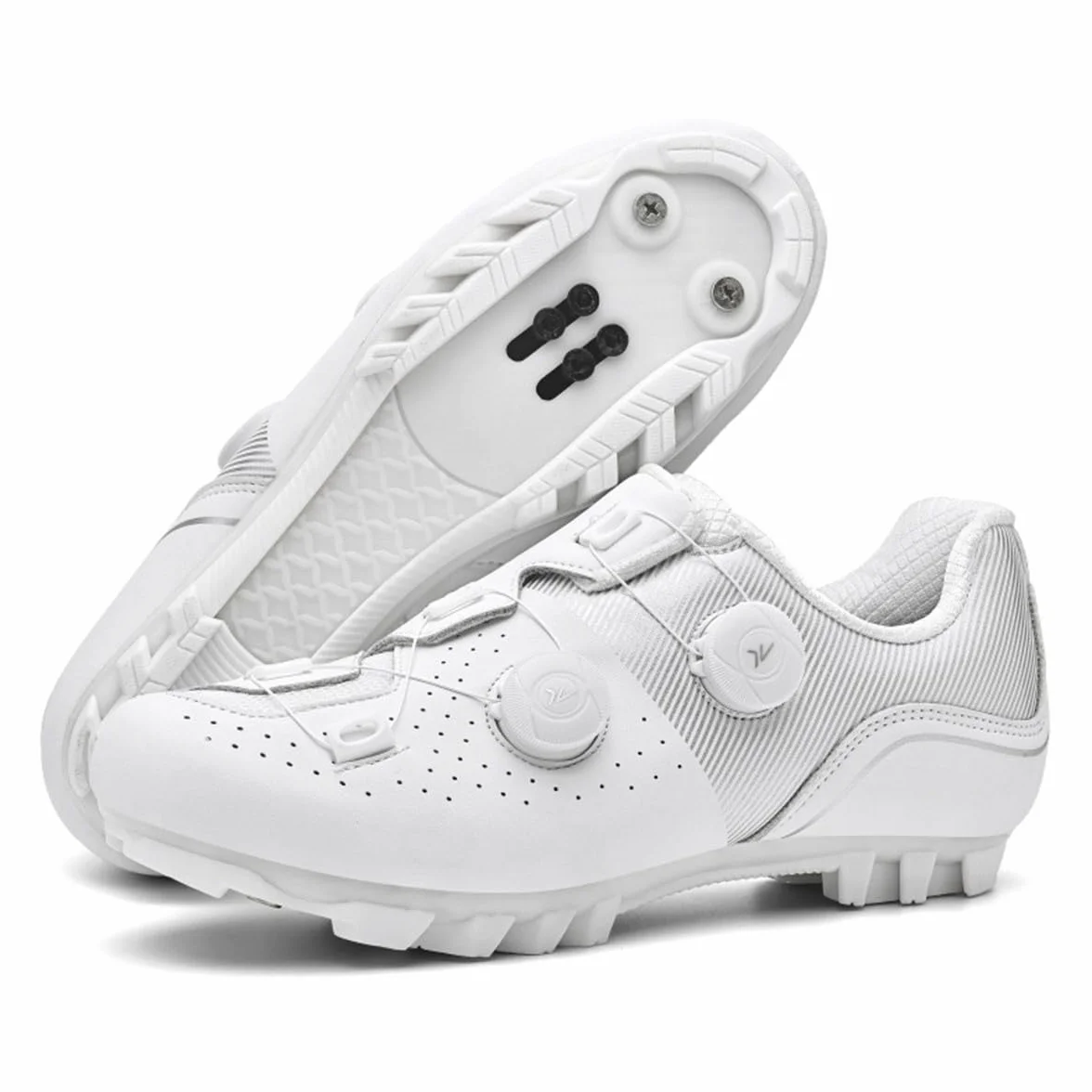Zapatilla de Ciclismo MTB Hombre Mujer Zapatos Bicicleta Montaña SPD Lock System 37-47 EU