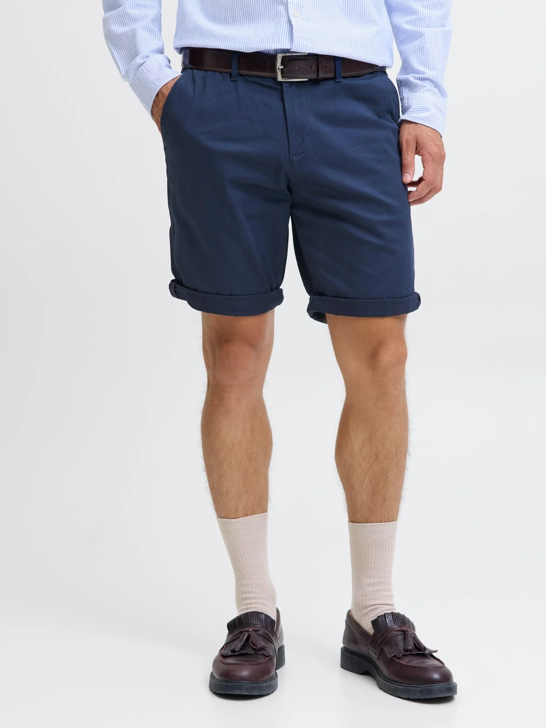 JACK & JONES Jjibowie Jjshorts Solid Bermudas para Hombre