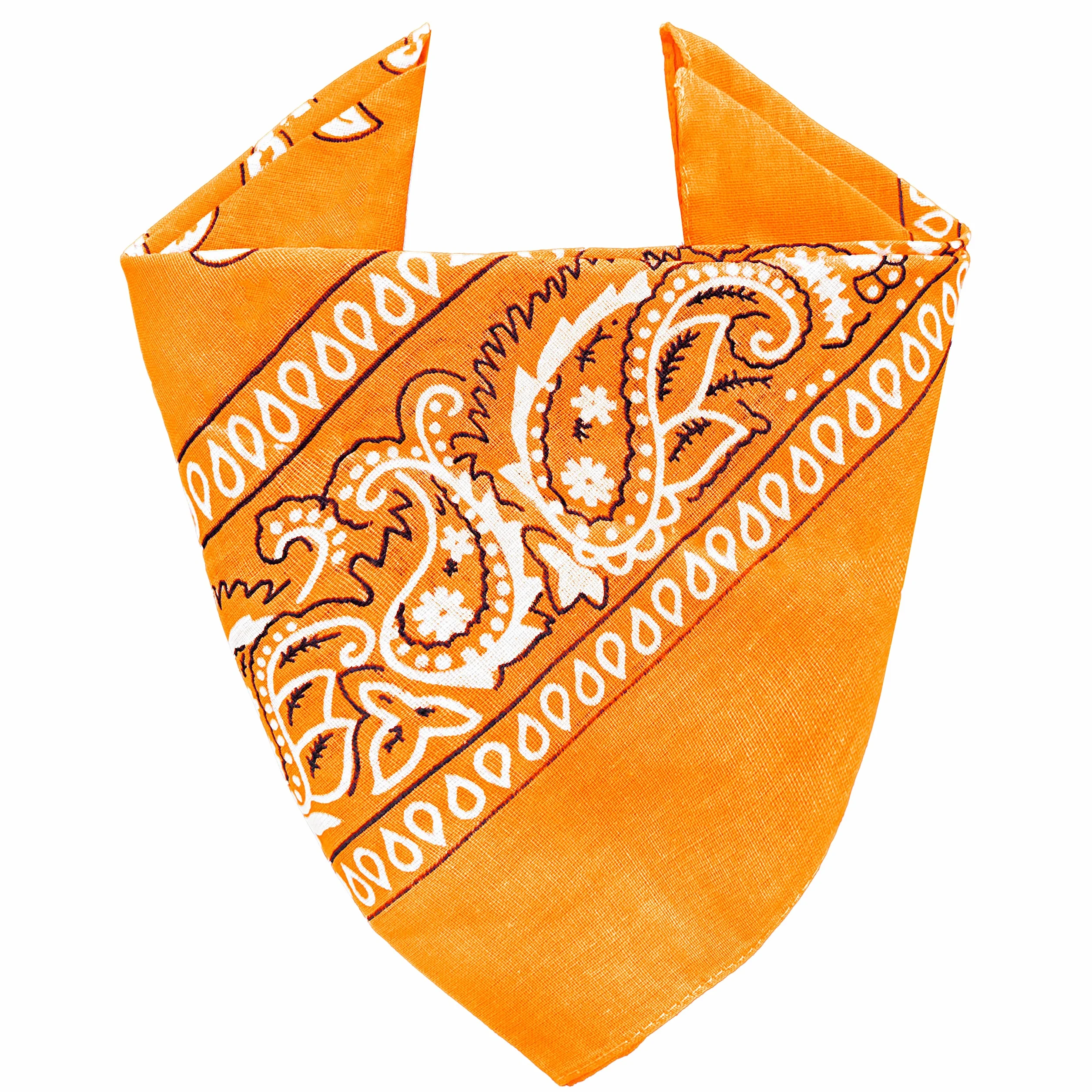 JOPHY & CO. Bandana 100% algodón estampado cachemira pañuelo bufanda pelo cuello cabeza