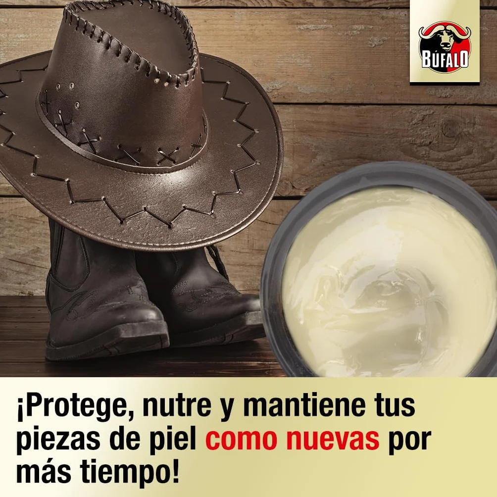 Búfalo Protexol Grasa de Caballo Lata Nº 3 Incoloro 75 Ml