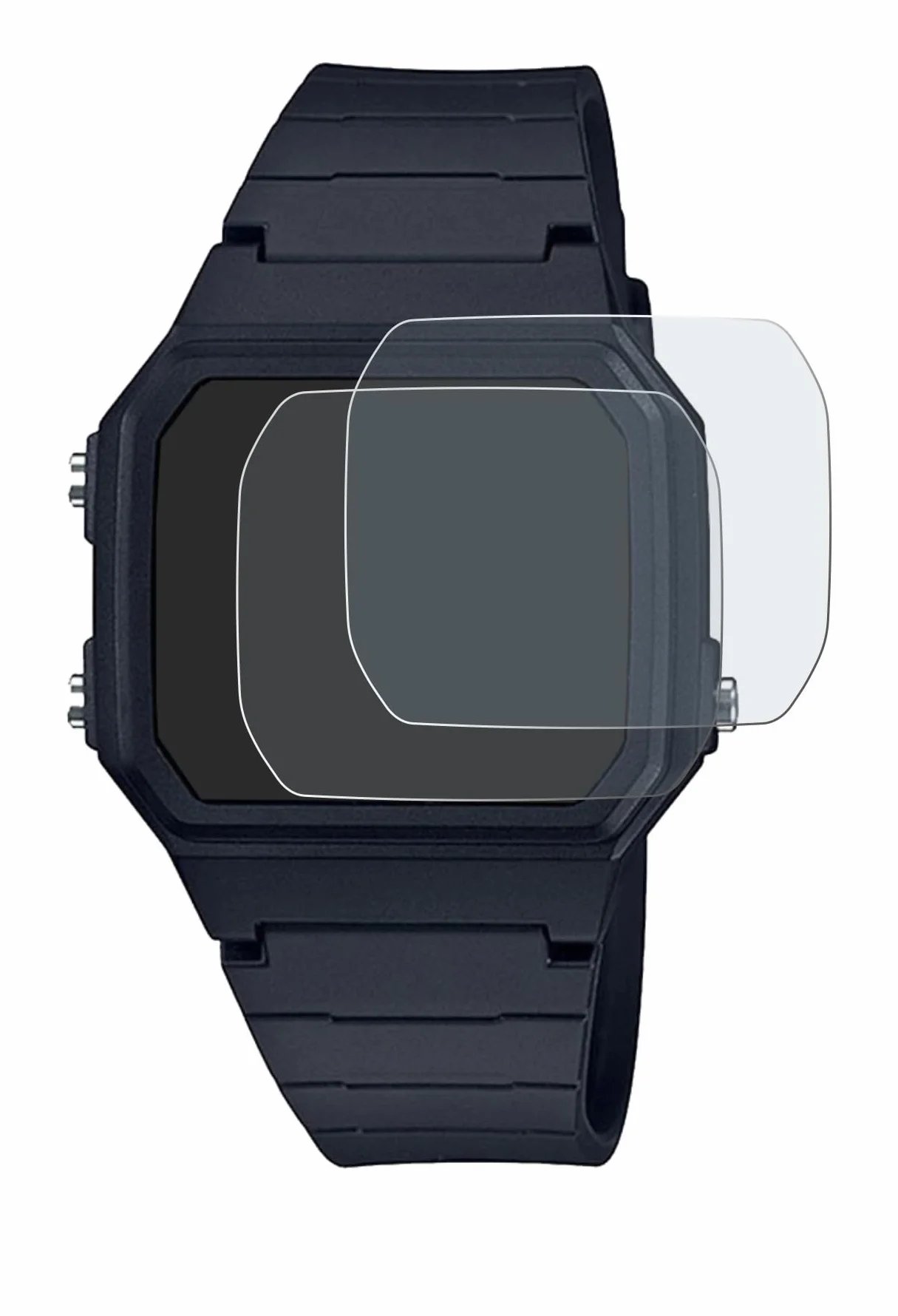 BROTECT F-91W Anti-Reflejos Película Mate para Casio Unisex (2 Unidades)