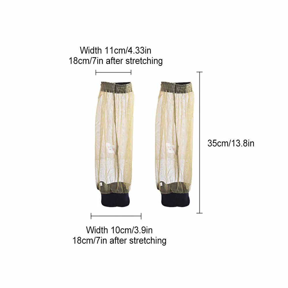 BEALIFE Calcetines de Senderismo Antimosquitos Cubierta de Pierna Antiinsectos Protección Unisex