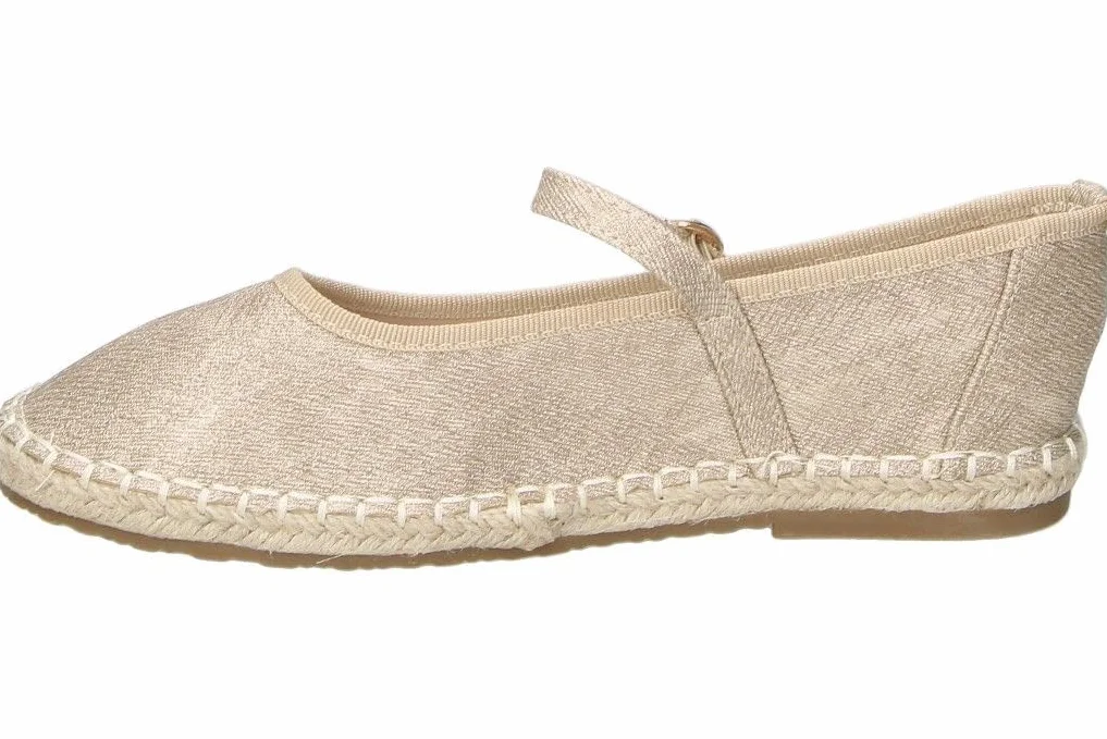 Alpargatas Niña con Brillos y Cierre de Hebilla Zapatos Elegante Fiesta 9036