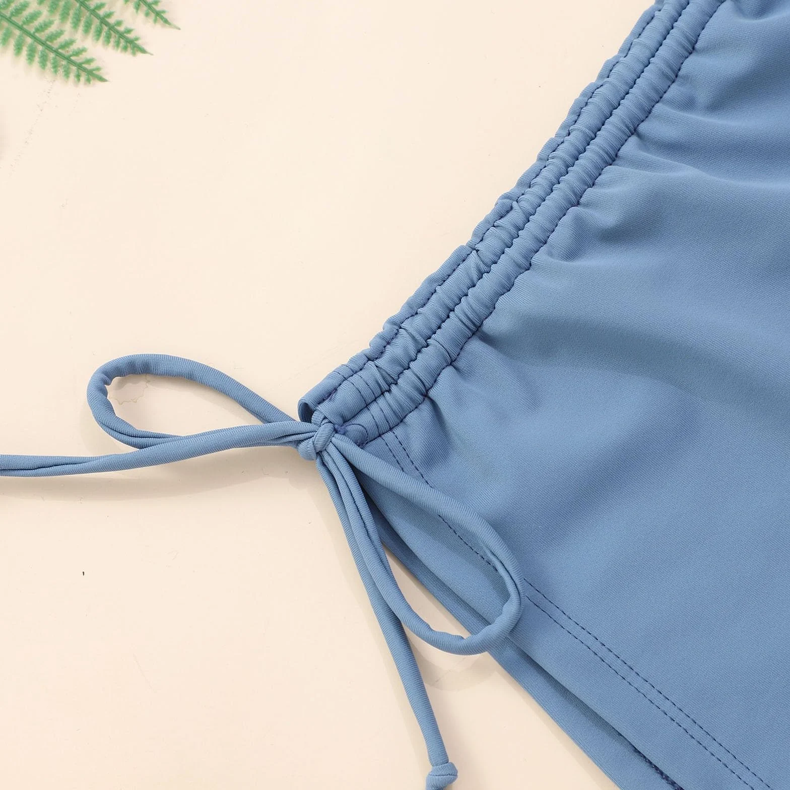 Traje de baño 2 piezas para niña con acolchado top y pantalones cortos 7-16 años