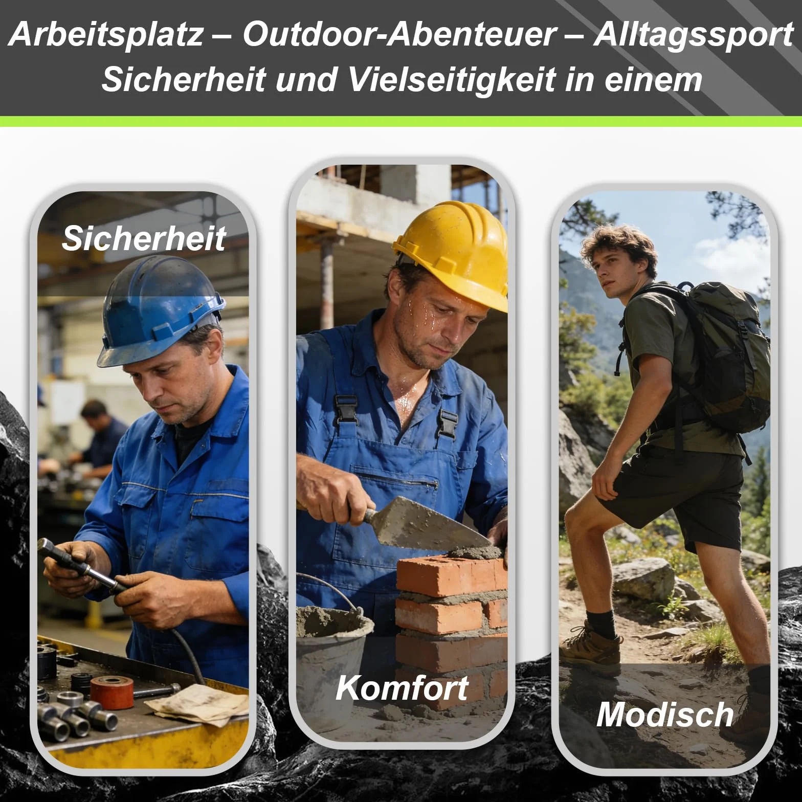 Zapatos de Seguridad Antideslizantes con Punta de Acero para Hombre Mujer Trabajo Ligero Transpirable