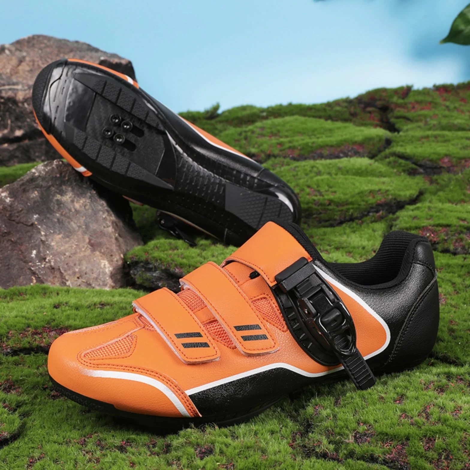 Mateju Zapatillas Ciclismo MTB Hombre Mujer 36-47 EU Bicicleta de Montaña con Calas Respirables Antideslizantes