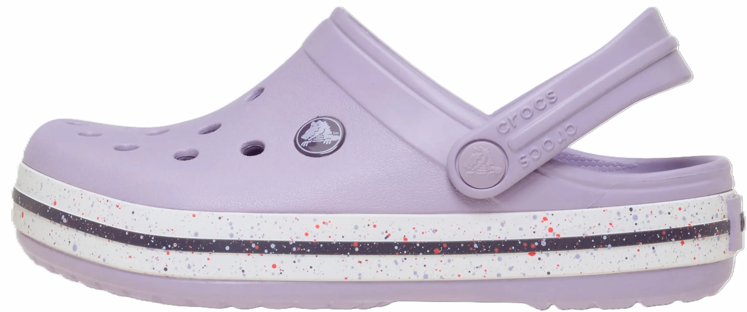 Crocs Crocband Speckled Band Clog T Zuecos Unisex niños Lavender 22/23 EU