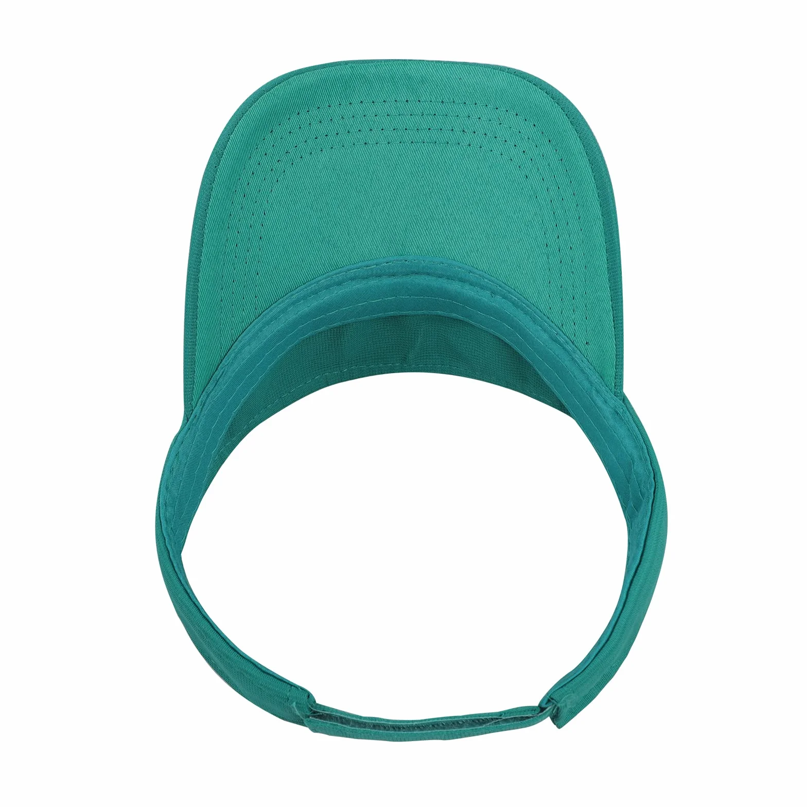 Gorra de visera para niños de algodón ajustable Azul Talla única