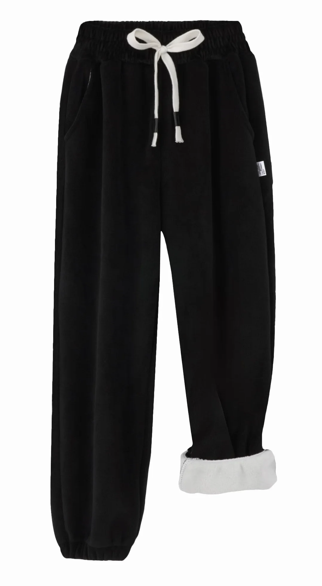 Happy Cherry Pantalones Invierno Forro Polar Bebé Niño Niña Largo Grueso Acolchado 80-158 cm