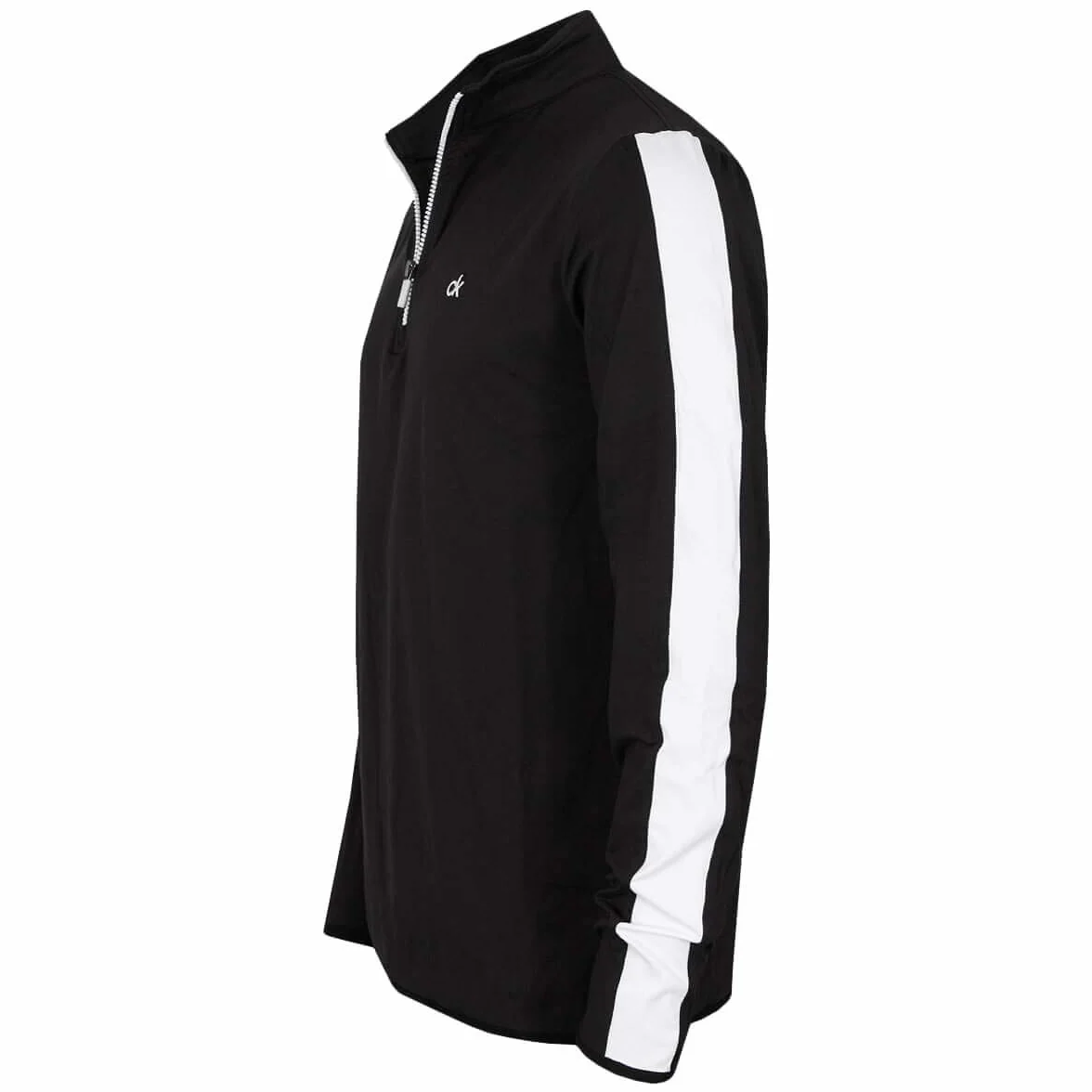 Calvin Klein Hombre Chunky Knit Cotton 1/2 Zip Suéter de Golf