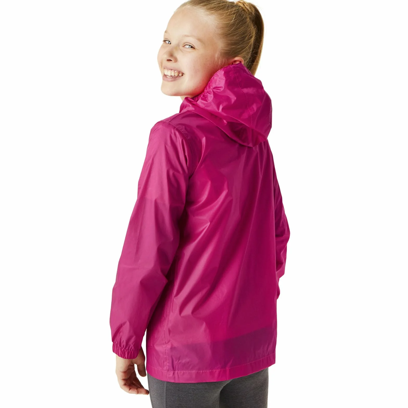 Regatta Kid Pack It III Chaqueta ligera impermeable transpirable sin forro
