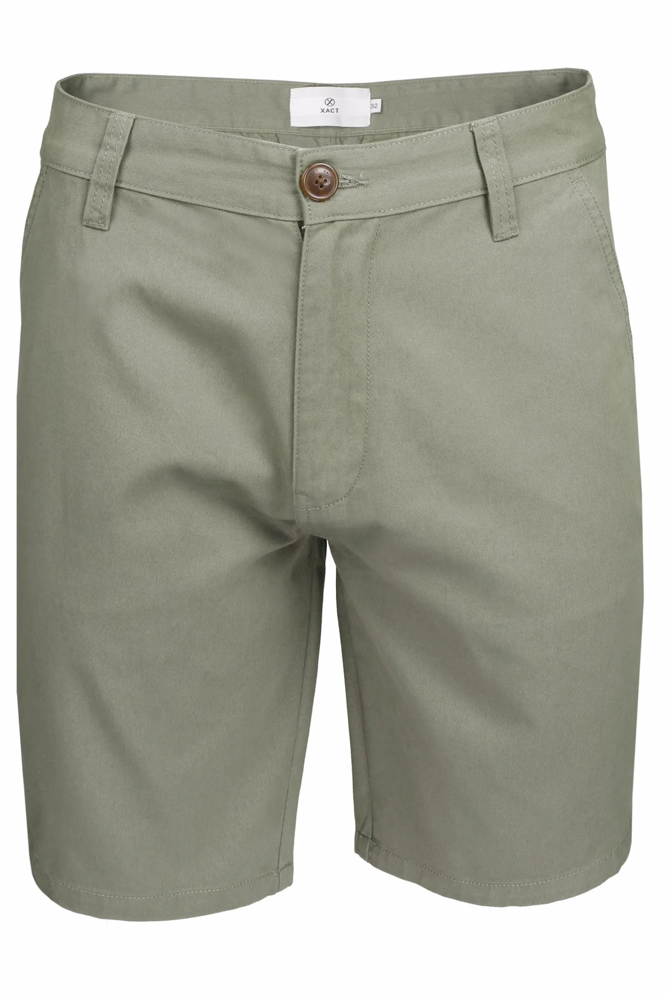 Xact Pantalones Cortos Hombre Chino Bermuda Algodón Regular Fit Elegantes Casual 23 cm