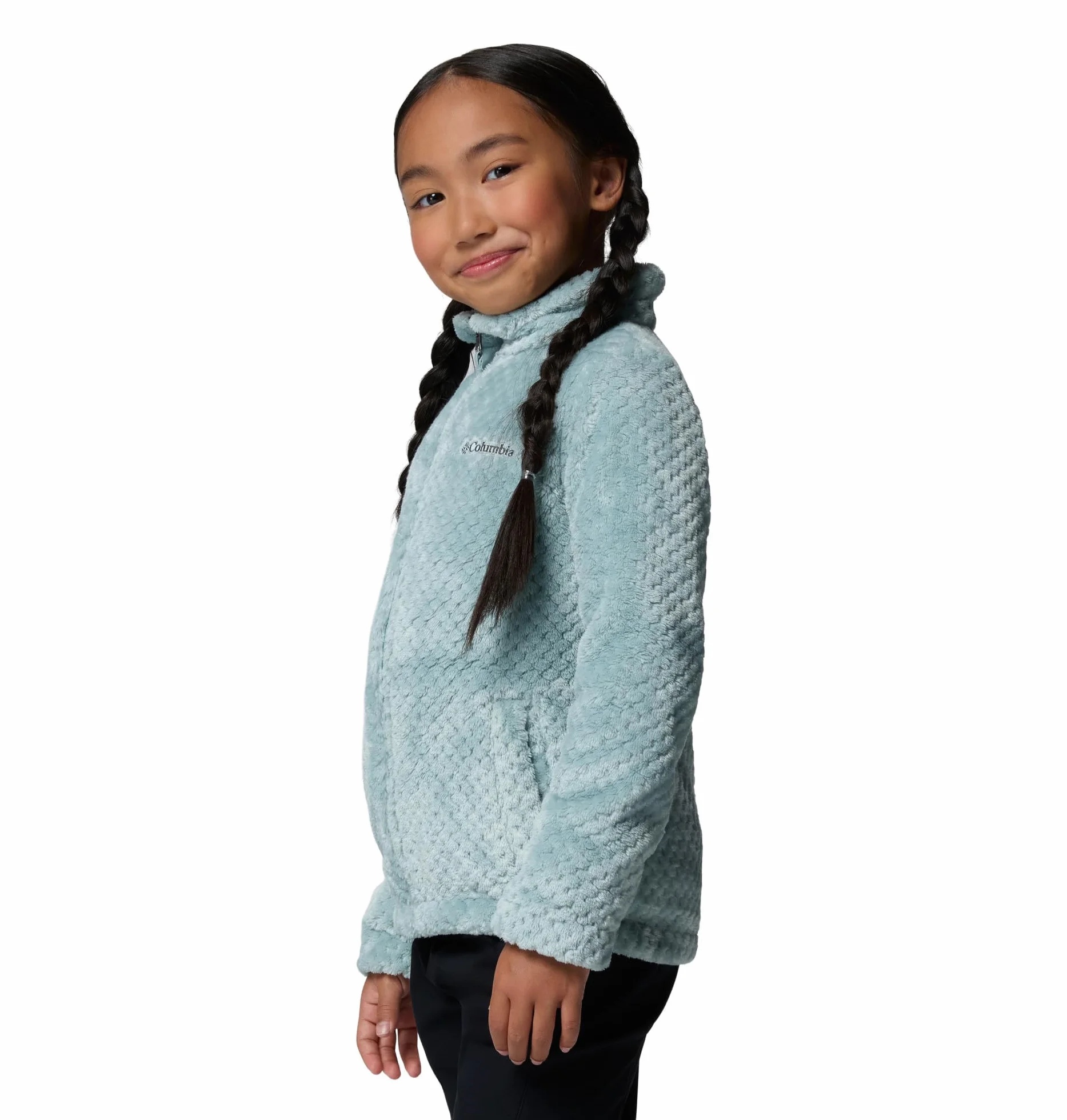Columbia Fire Side™ Sherpa Full Zip Chaqueta polar con cremallera completa Niñas
