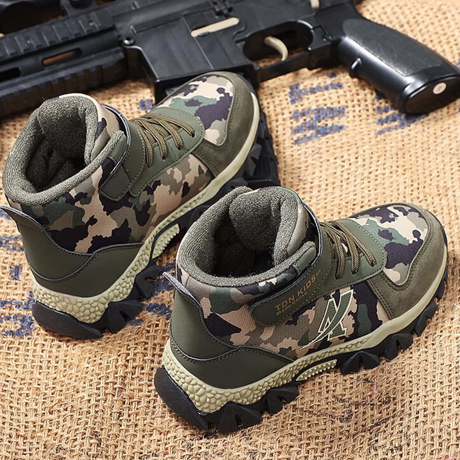 CERYTHRINA Zapatos de senderismo para niños impermeables antideslizantes invierno