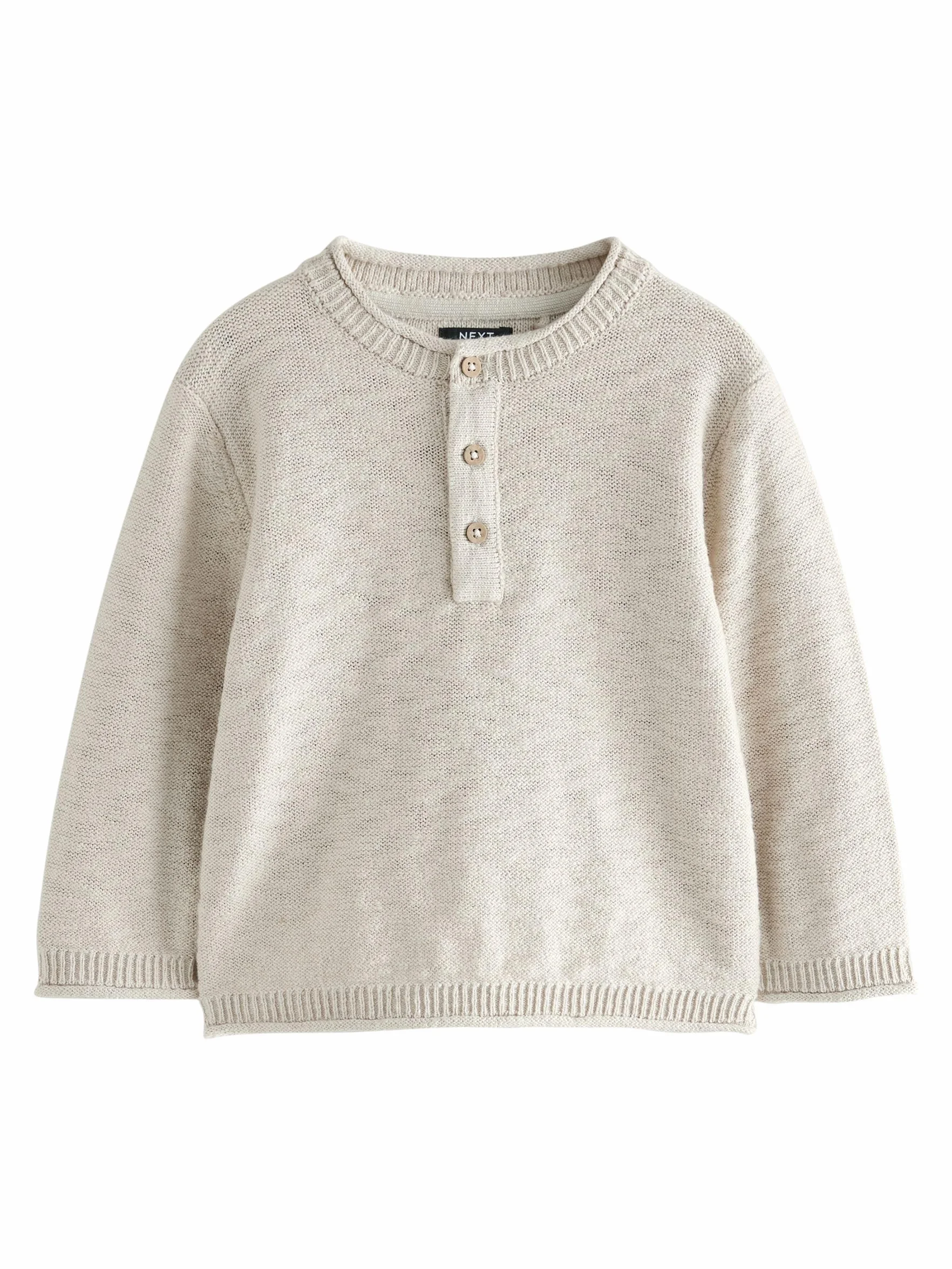 NEXT Niños Jersey Henley de Punto