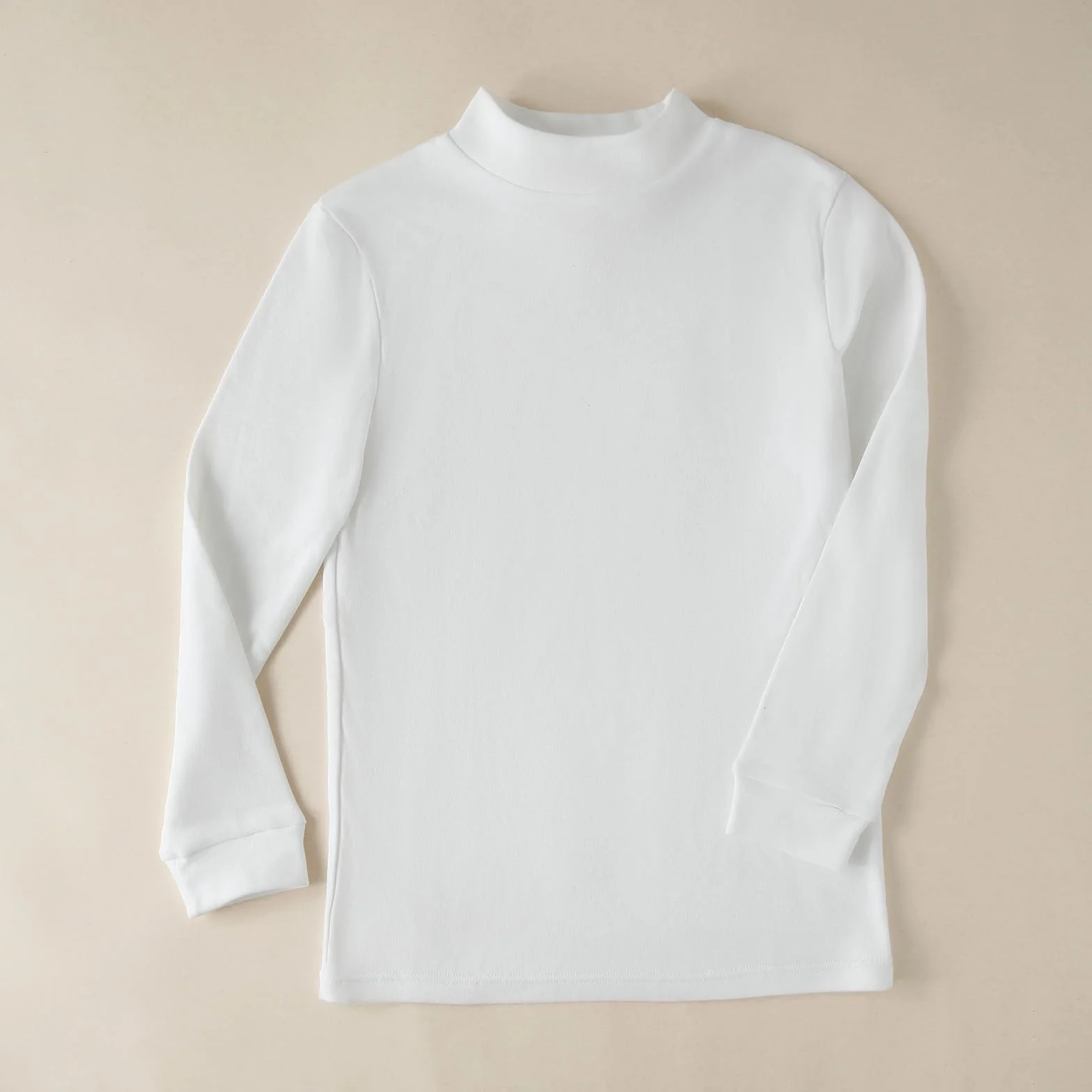 Camiseta Térmica Interior Niño Cuello Alto Manga Larga Pack 4