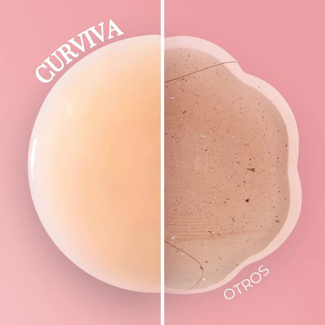 Pezoneras Invisibles Autoadherentes de Silicona Reutilizables para Vestidos sin Sujetador