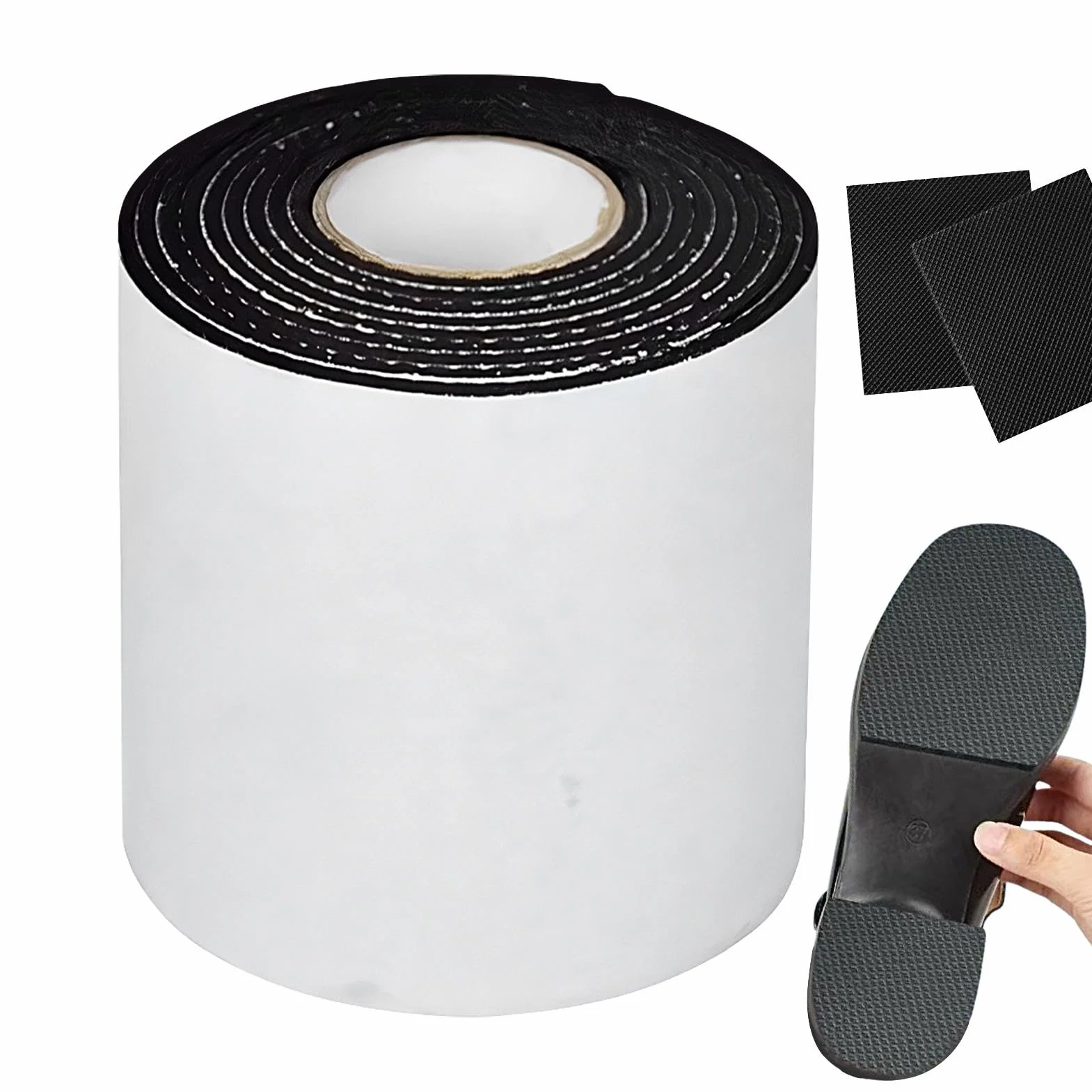 Agarre antideslizante para zapatos de 3.28 pies, almohadillas para talón, calcomanías protectoras inferiores