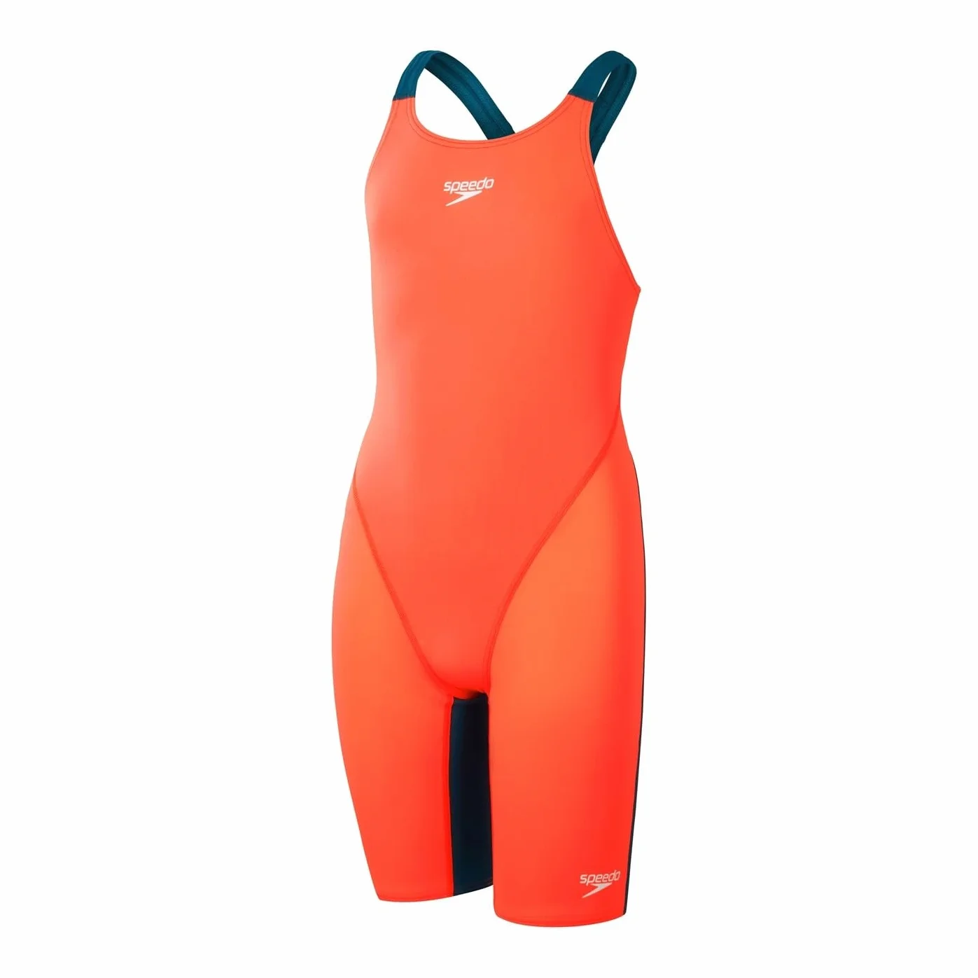 Speedo Fastskin Junior Endurance+ Max Bañador niña espalda abierta rojo azul