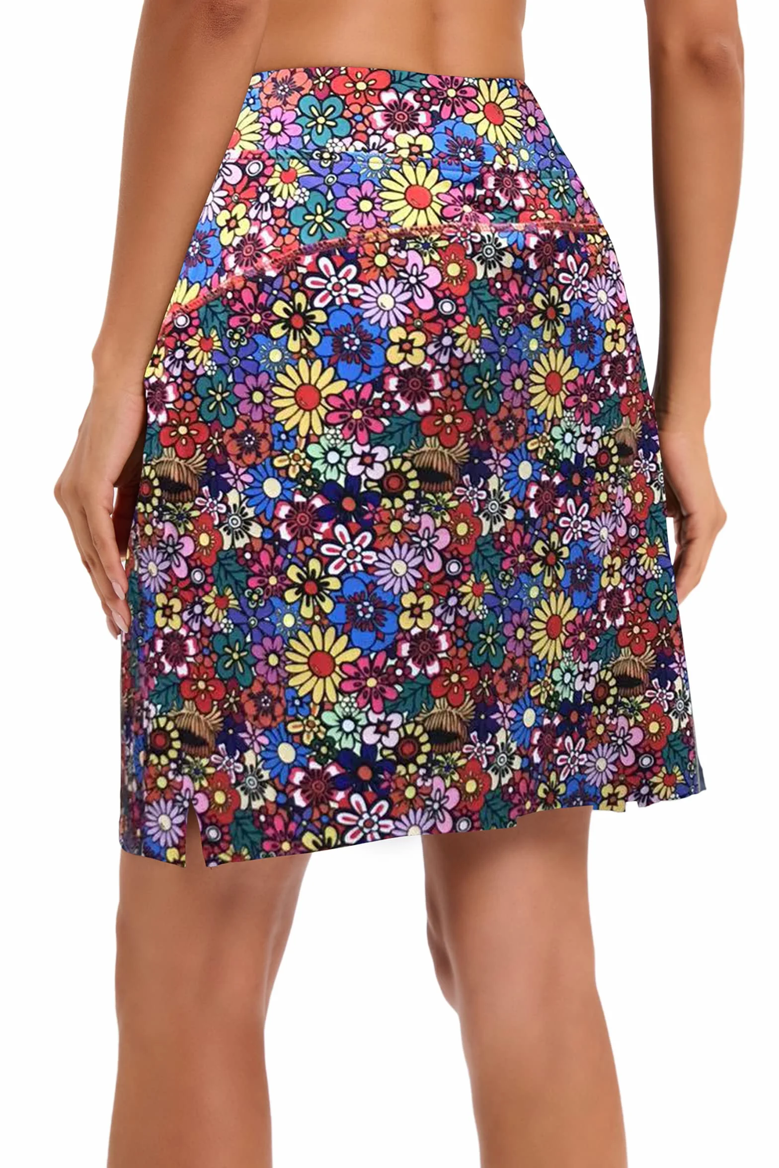 Skorts Falda Deportiva de Mujer Rodilla Cintura Alta Senderismo