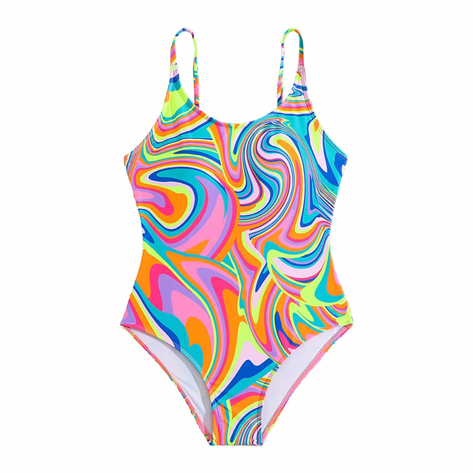 Traje de Baño de Playa para Niñas Natación 2026