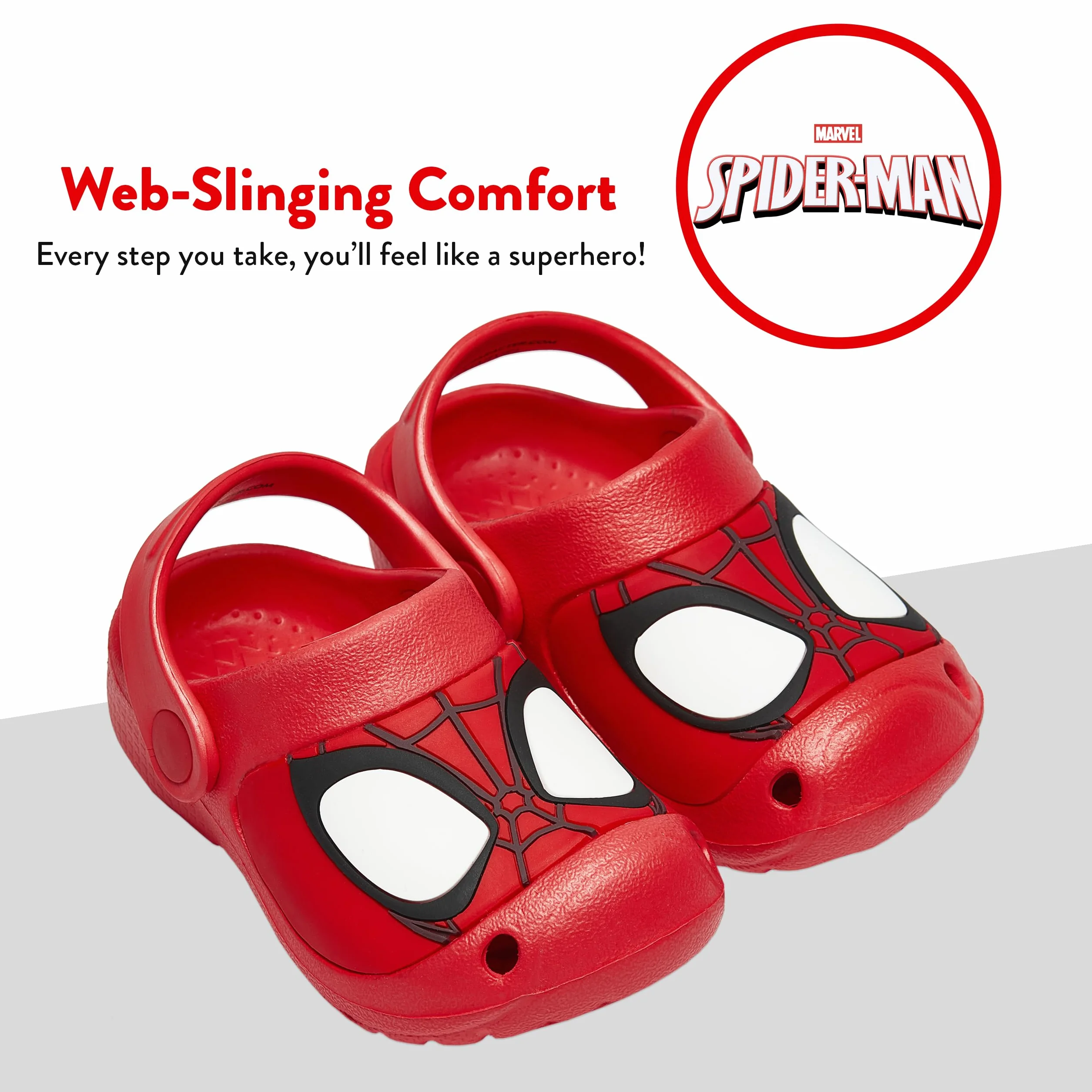 Marvel Spiderman Chanclas Niño Piscina Zuecos Spidey and His Amazing Friends