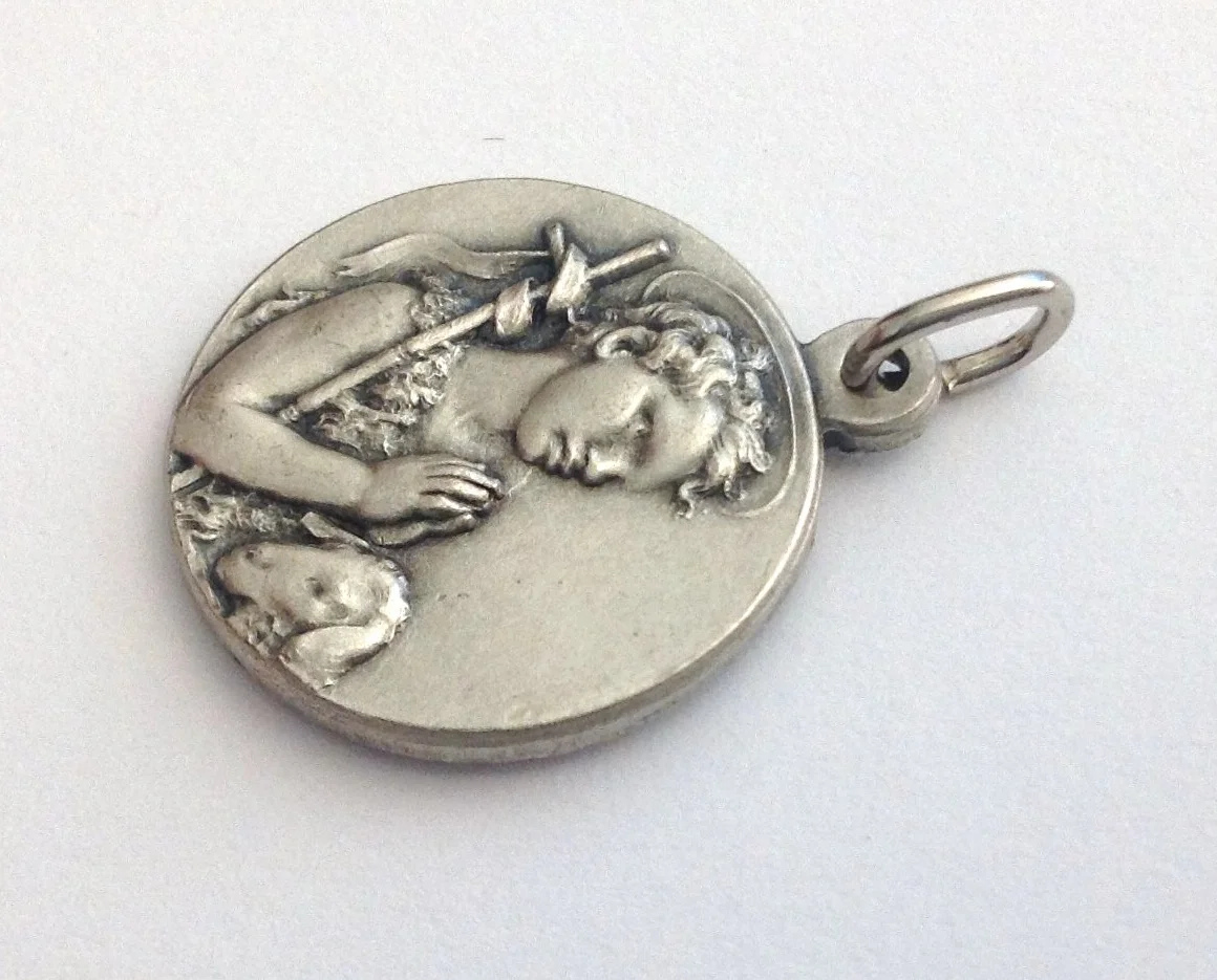 Medalla de San Juan Bautista Niño - Las Medallas de Los Patronos
