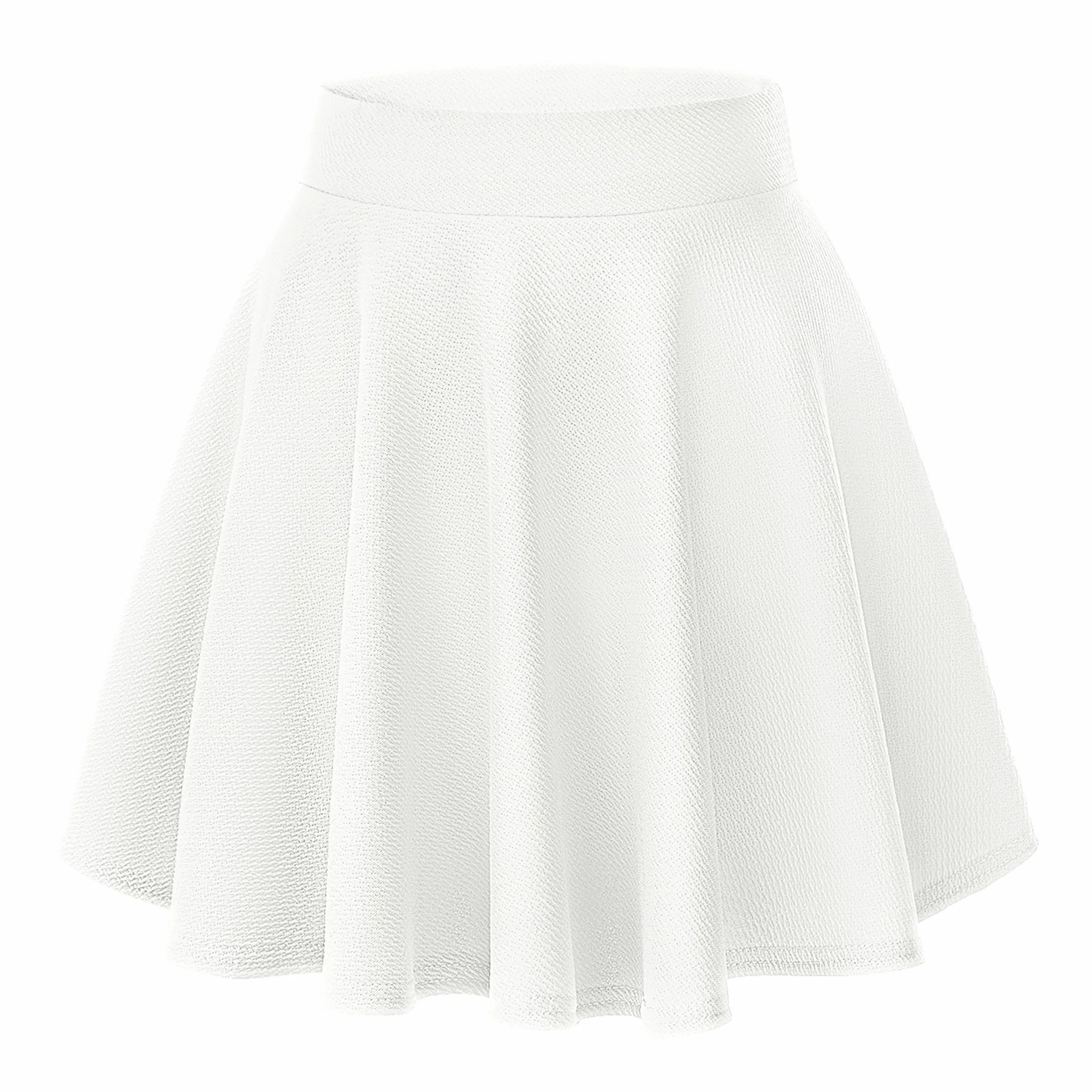 Mujeres Falda Casual Cintura Elástica Mini Elegante Línea A