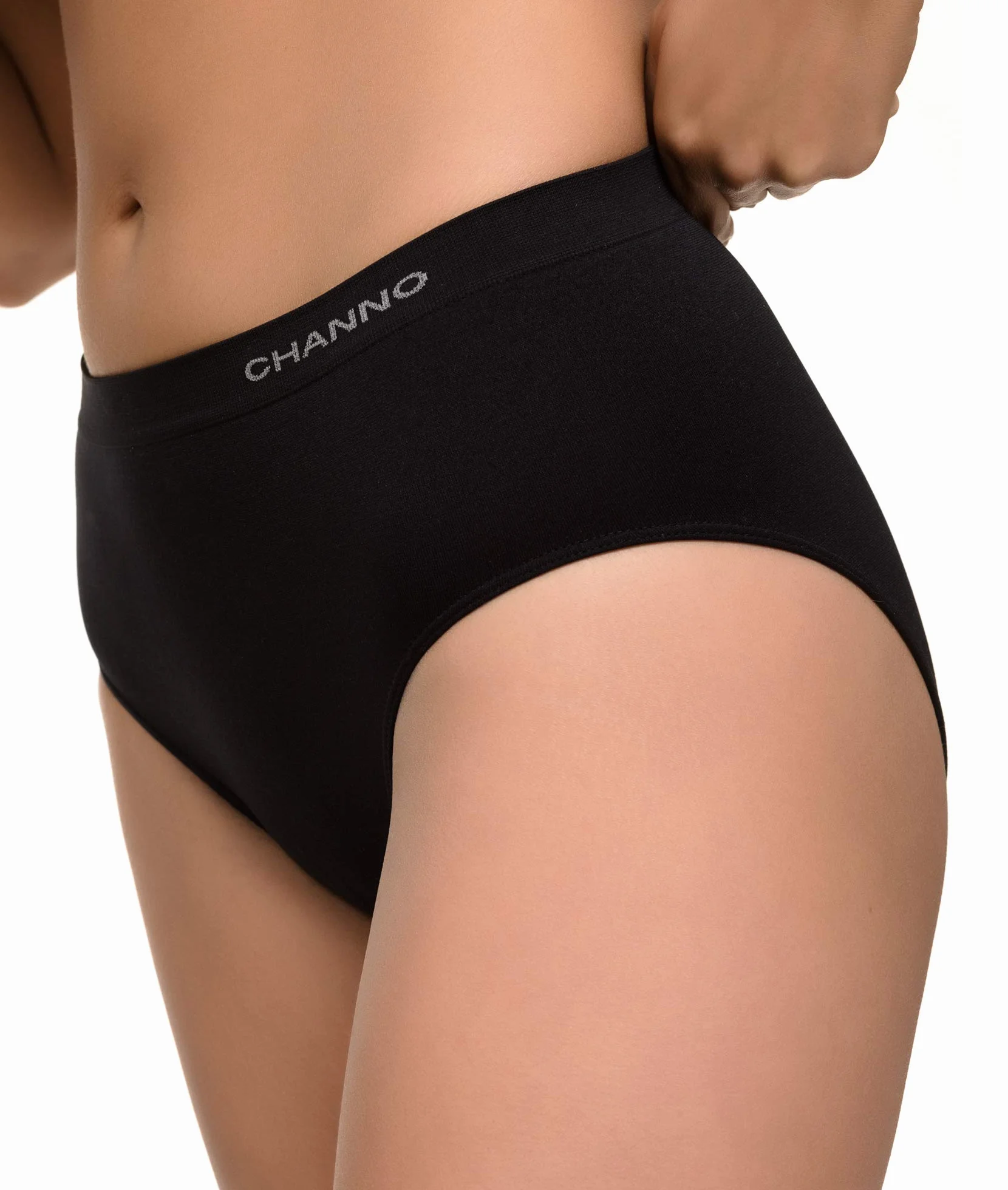 Channo Bragas de Algodón y Bambú para Mujer, Talle Alto, Sin Costuras
