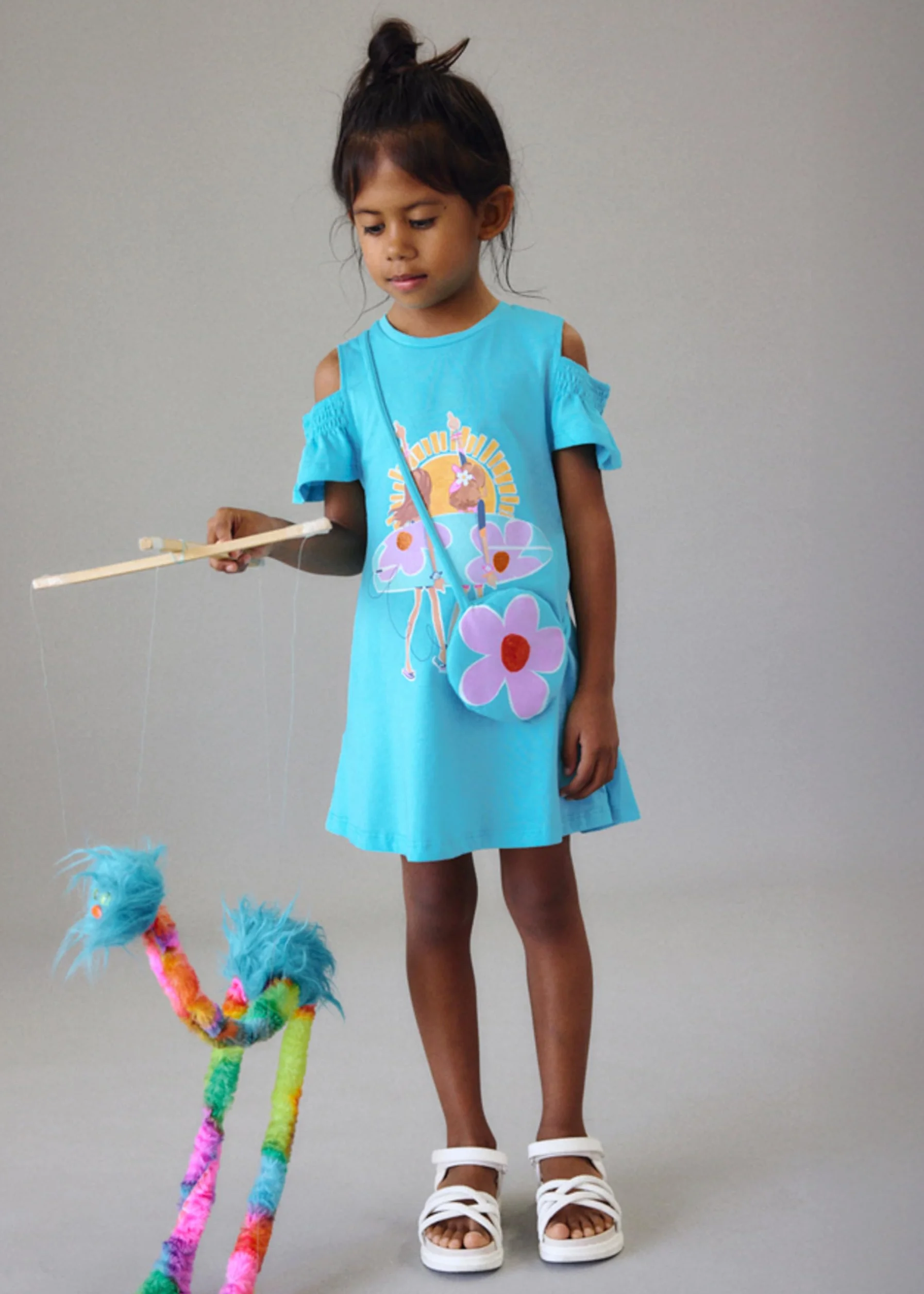 Mayoral Vestido Aplicaciones niña
