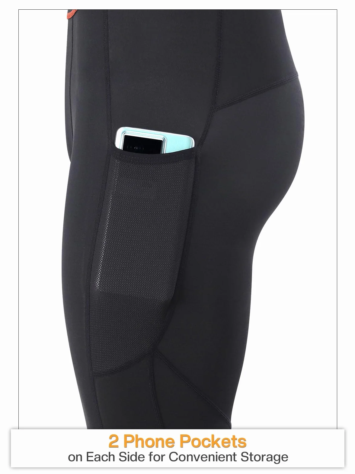 Mallas de compresión 3/4 para hombre K75