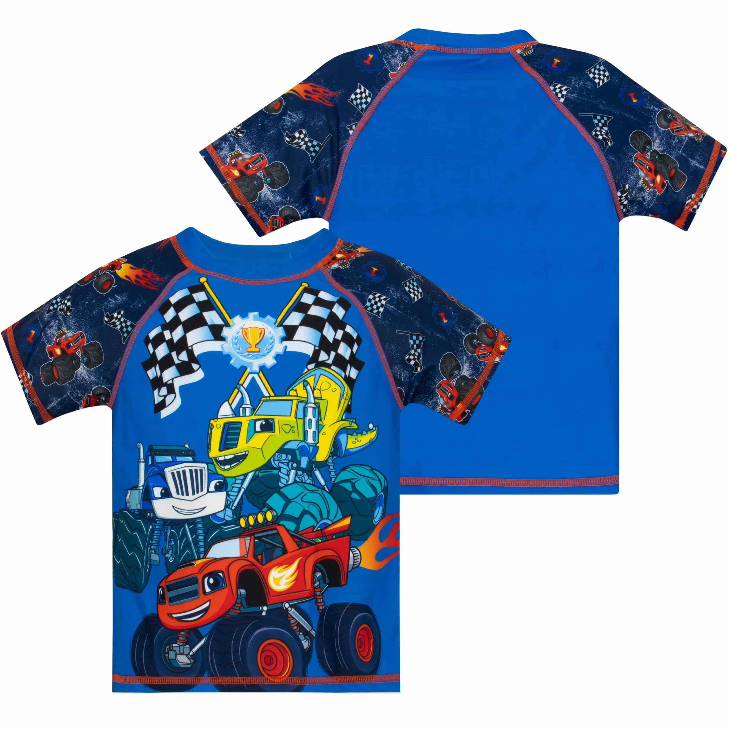 Blaze and The Monster Machine Bañador Natacion Niño Traje de Baño