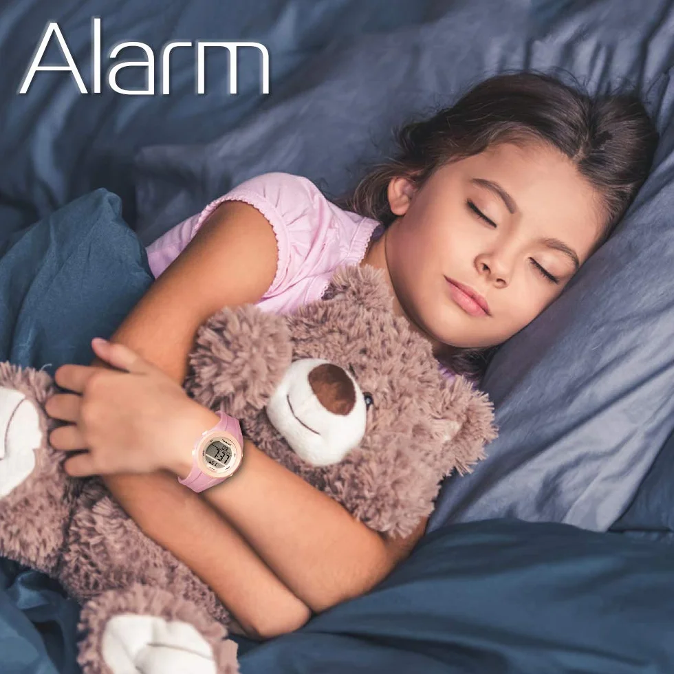 Reloj de Pulsera Impermeable 10 ATM para Bucear Nadar con Cronógrafo Alarma Zona Horaria Dual