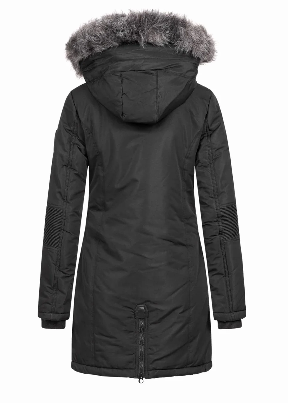 Geographical Norway Coraly Lady Parka Mujer Otoño Invierno Cálido Abrigo Capucha Chaqueta A Prueba De Viento
