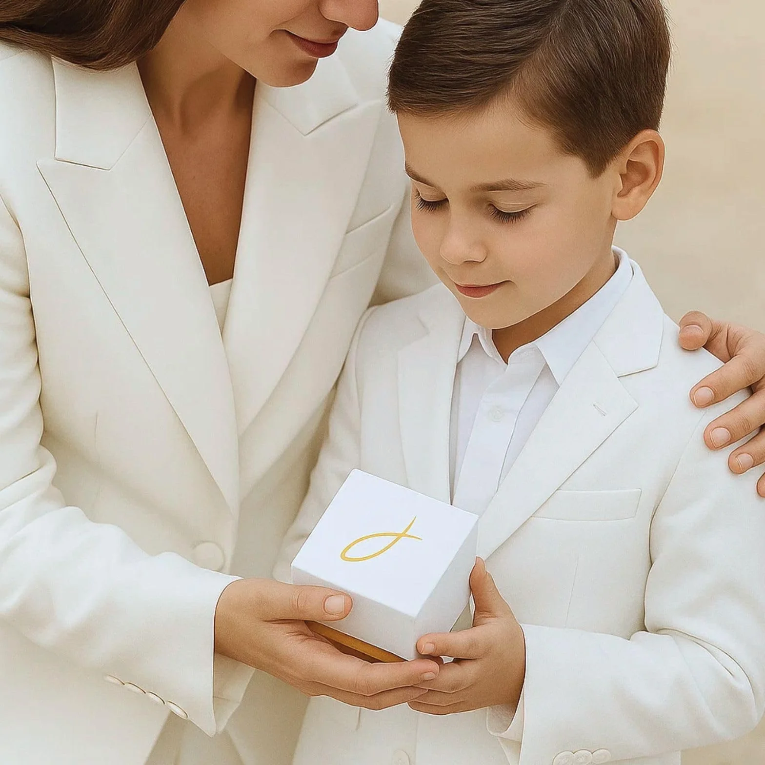 Cadena de plata de ley 925 colgante cruz para niño niña