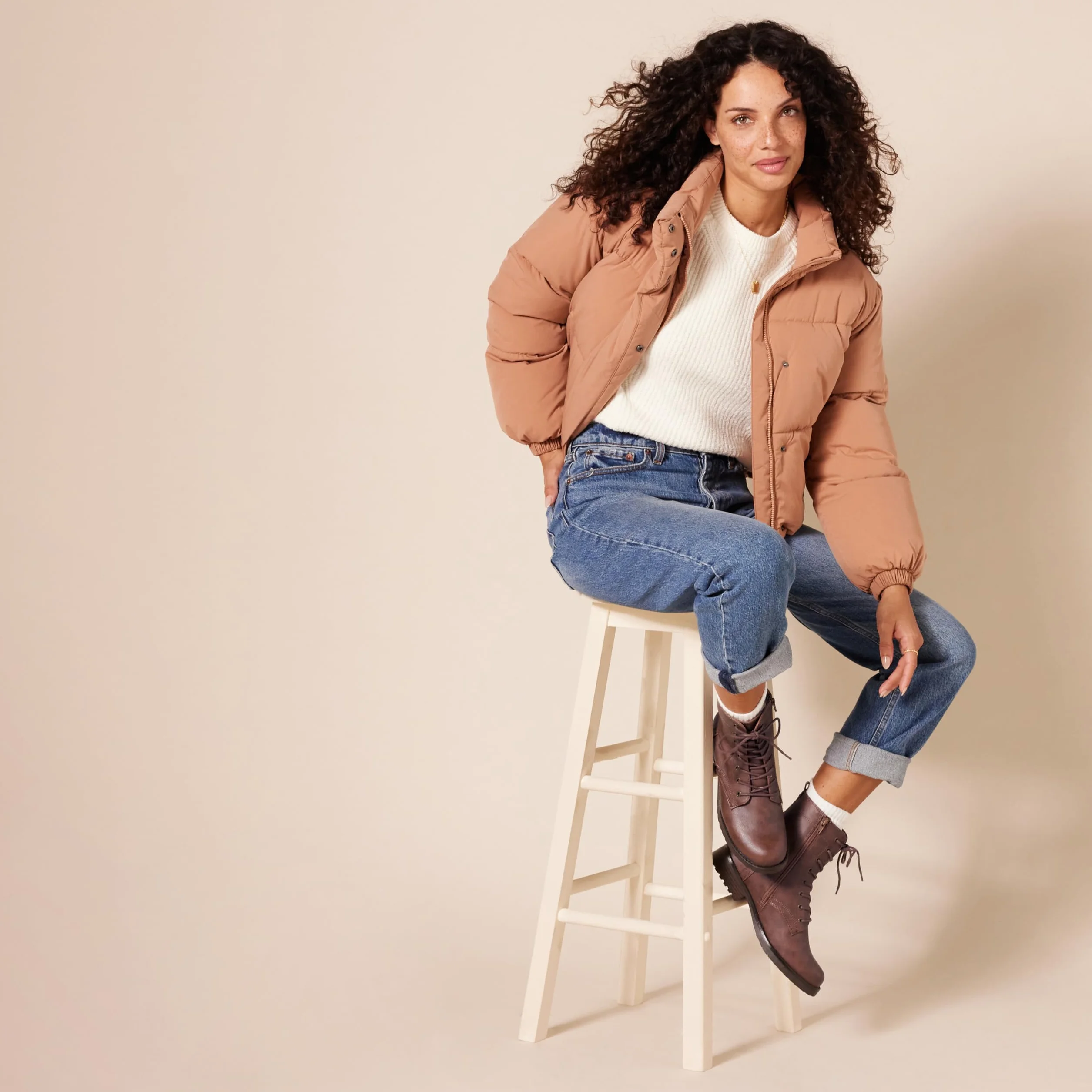 Amazon Essentials Botas de Combate Mujer Cordones