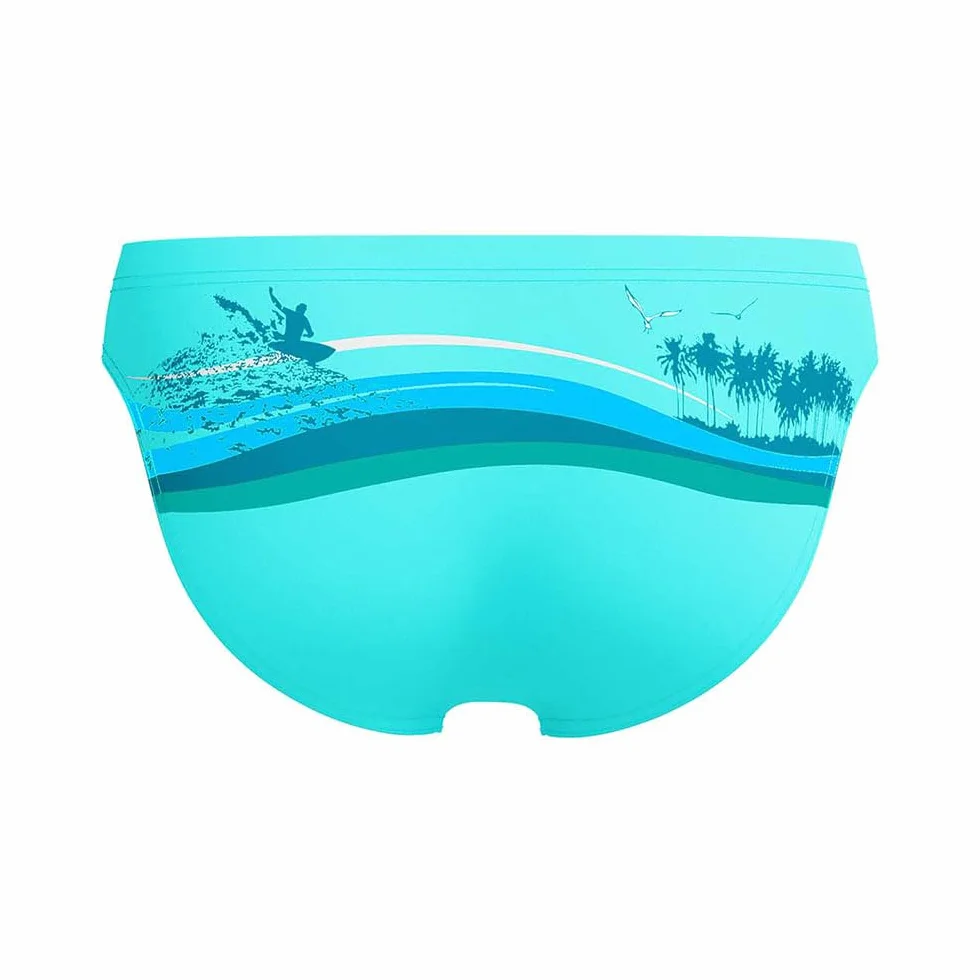 Speedo Bañador Tipo Slip Estampado 5 cm Calzoncillos Natación Hombre Pack 1
