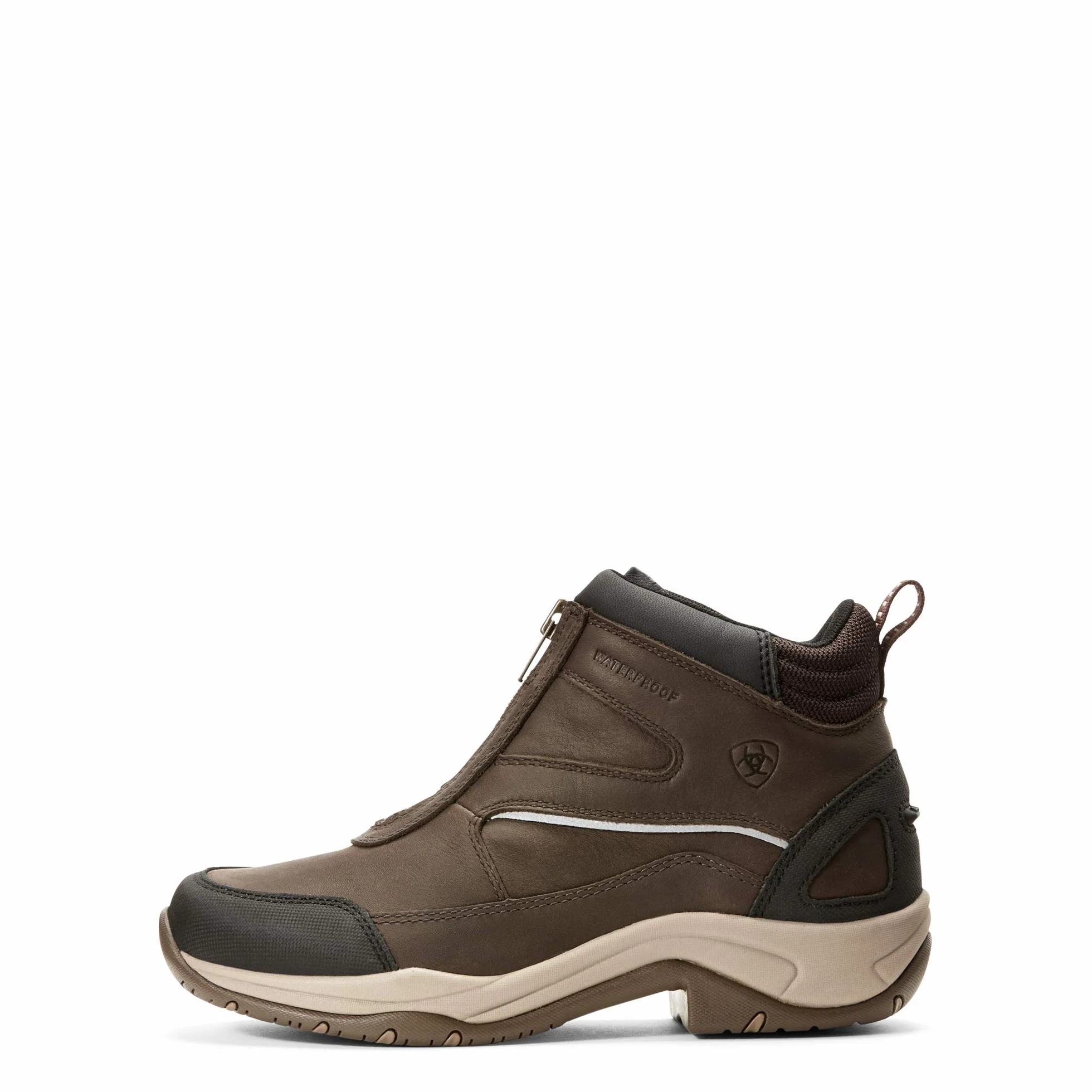 ARIAT Damen Reitschuhe TELLURIDE ZIP H2O dunkelbraun