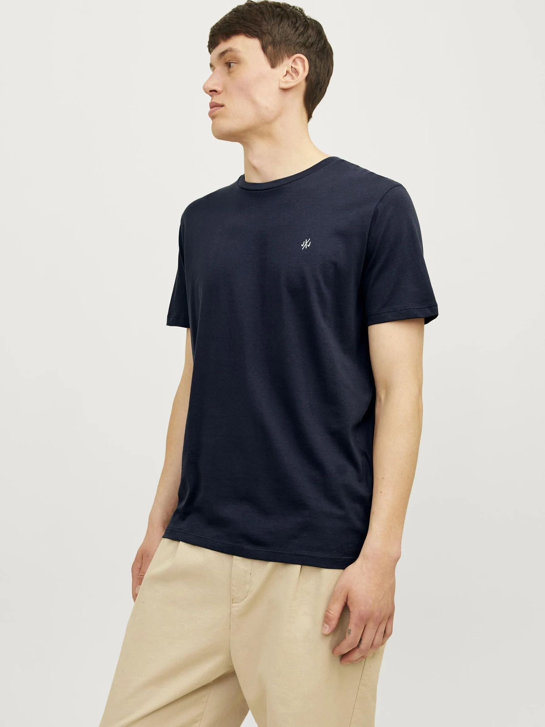 JACK & JONES T-Shirt 5-Pack Logo O-Neck