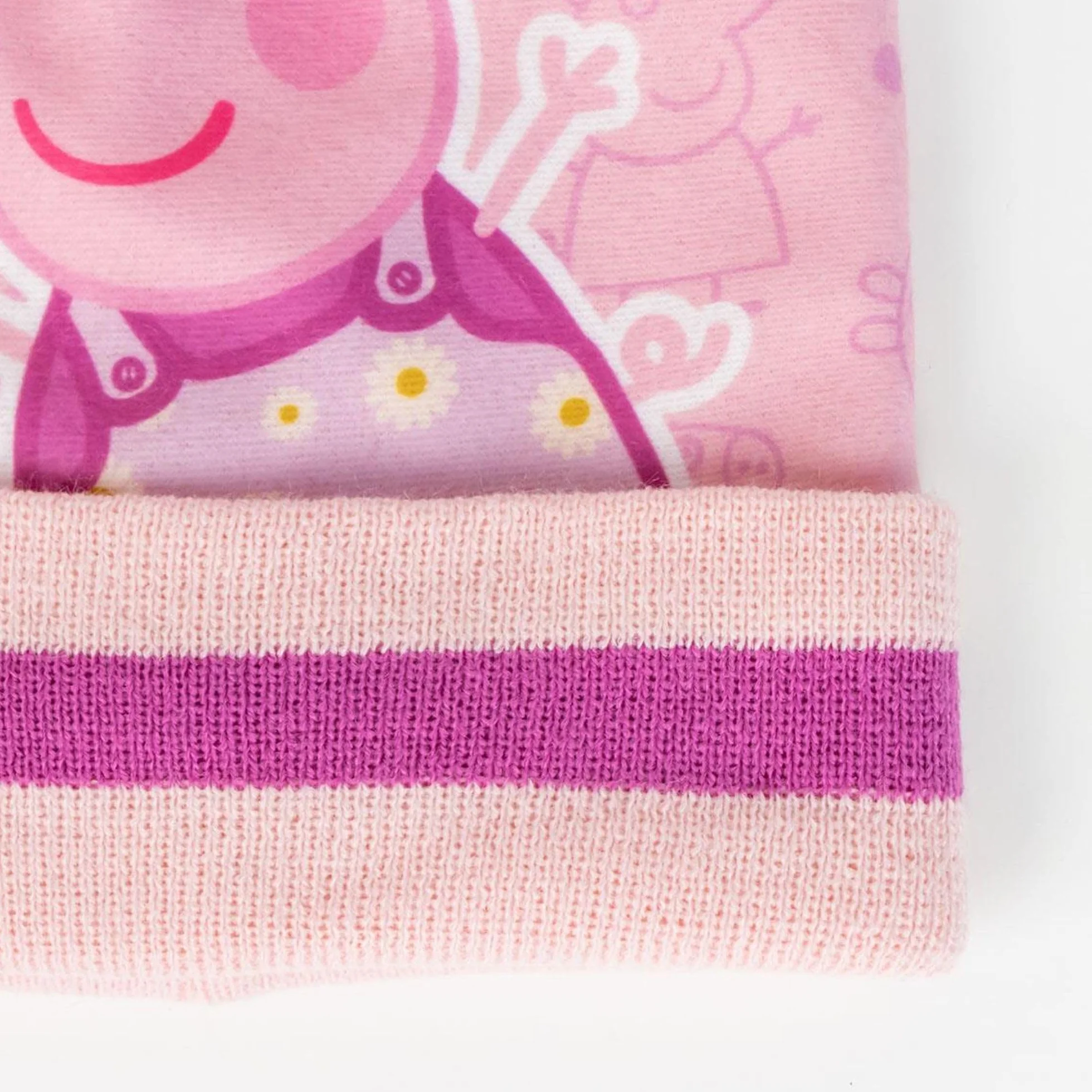 Peppa Pig Gorro y Guantes CERDÁ LIFE'S LITTLE MOMENTS Diseño Divertido Invierno