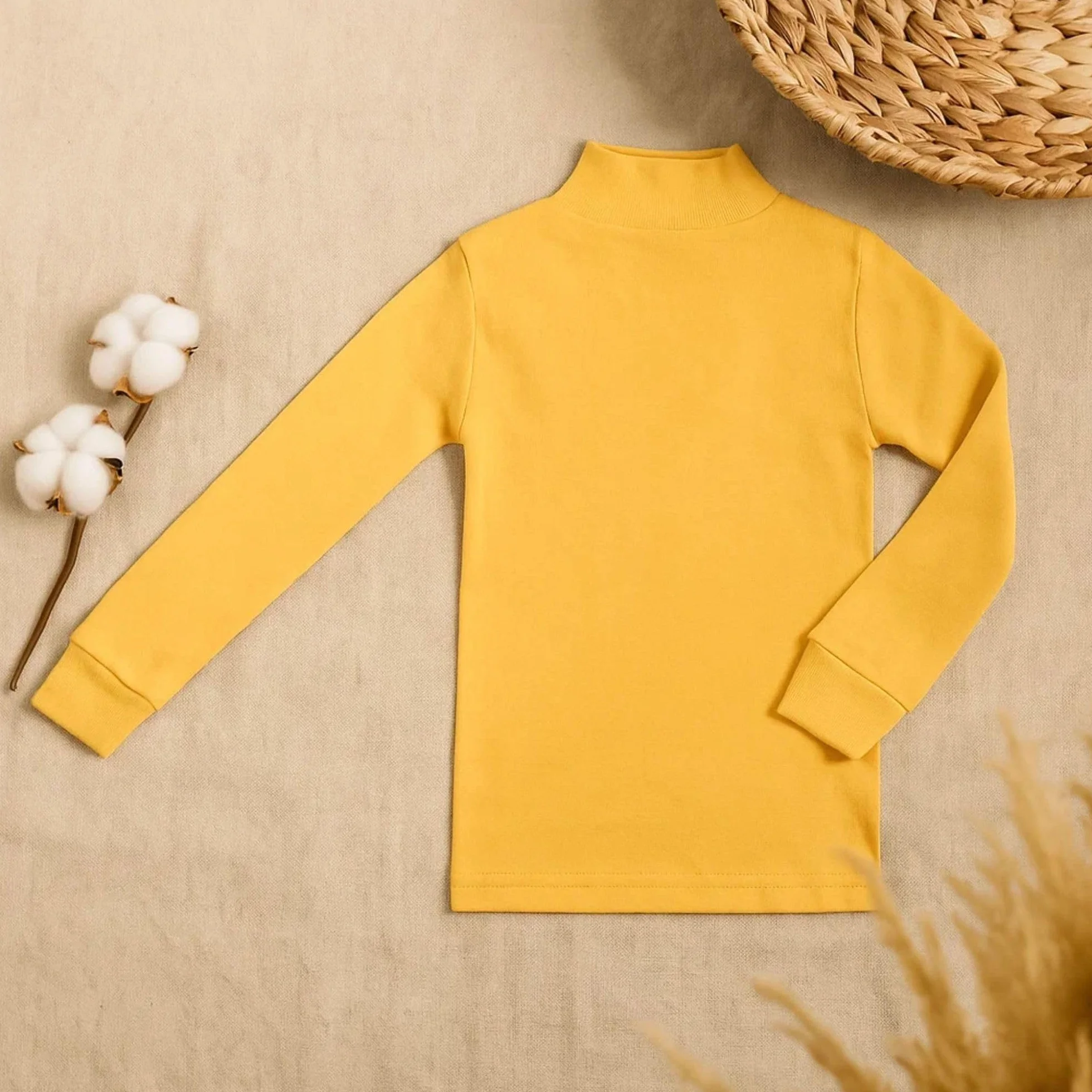 Camiseta SEMICISNE NIÑOS Niñas Amarillo