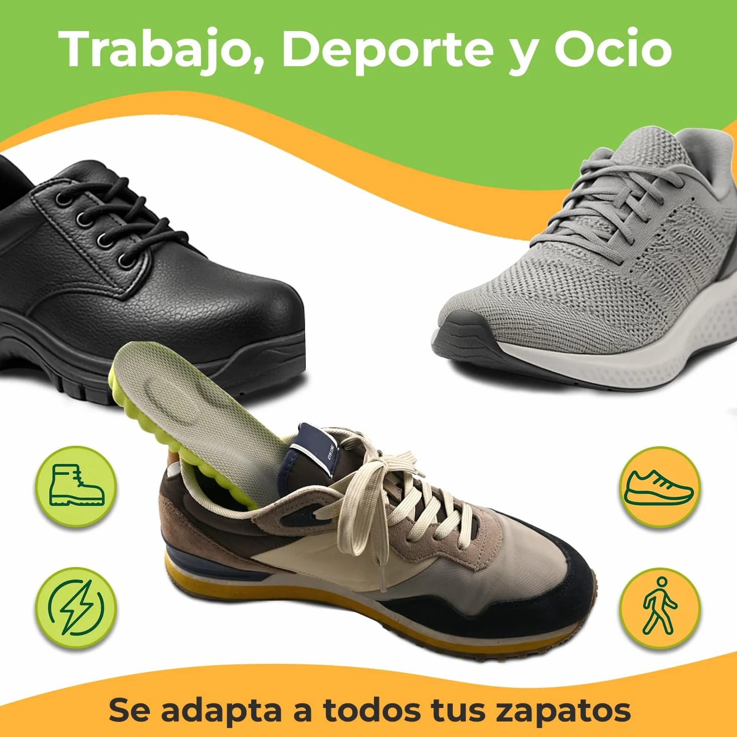 Slim Feet PRO Ortopédica Plantilla Nube Confort XXL 43-44 Amortiguadora Transpirable Antideslizante