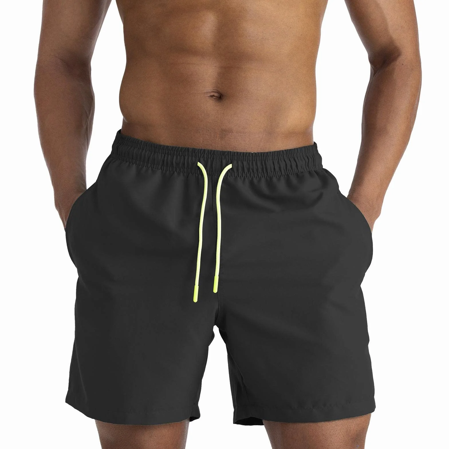 EDOTON Bañadores Hombre Pantalones Cortos de Baño Ligeros Secado Rápido Cintura Ajustable Bolsillos Natación Surf Informal