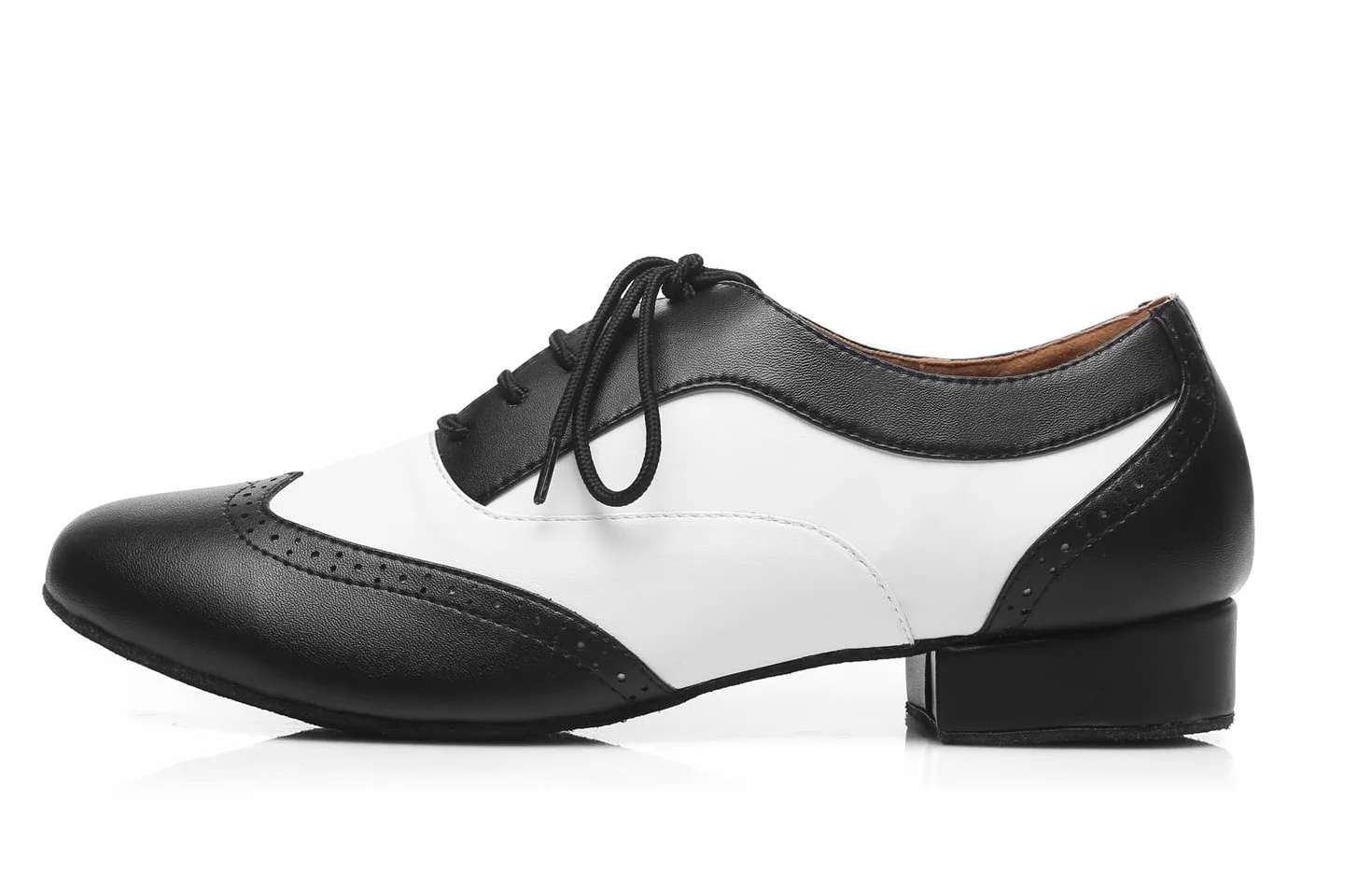 Zapatos de baile modernos con cordones para hombre chacha latina tango jazz rumba