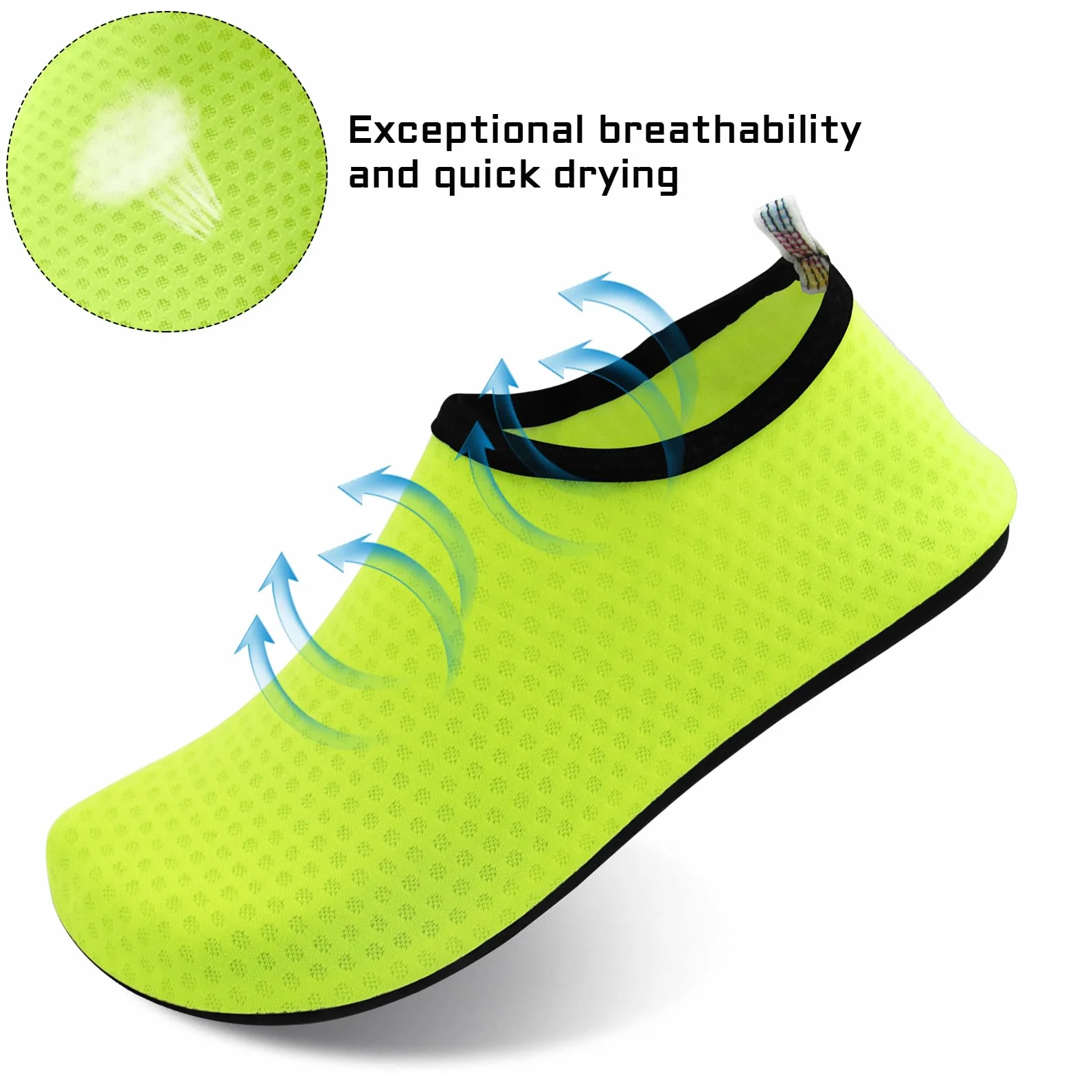 Zapatillas de natación transpirables para playa, surf y yoga hombres y mujeres