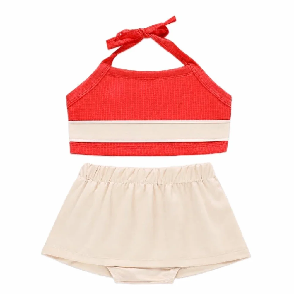 Traje de baño Tankini 2 Piezas Princesa Vaiana para Bebes y Niñas Pequeñas