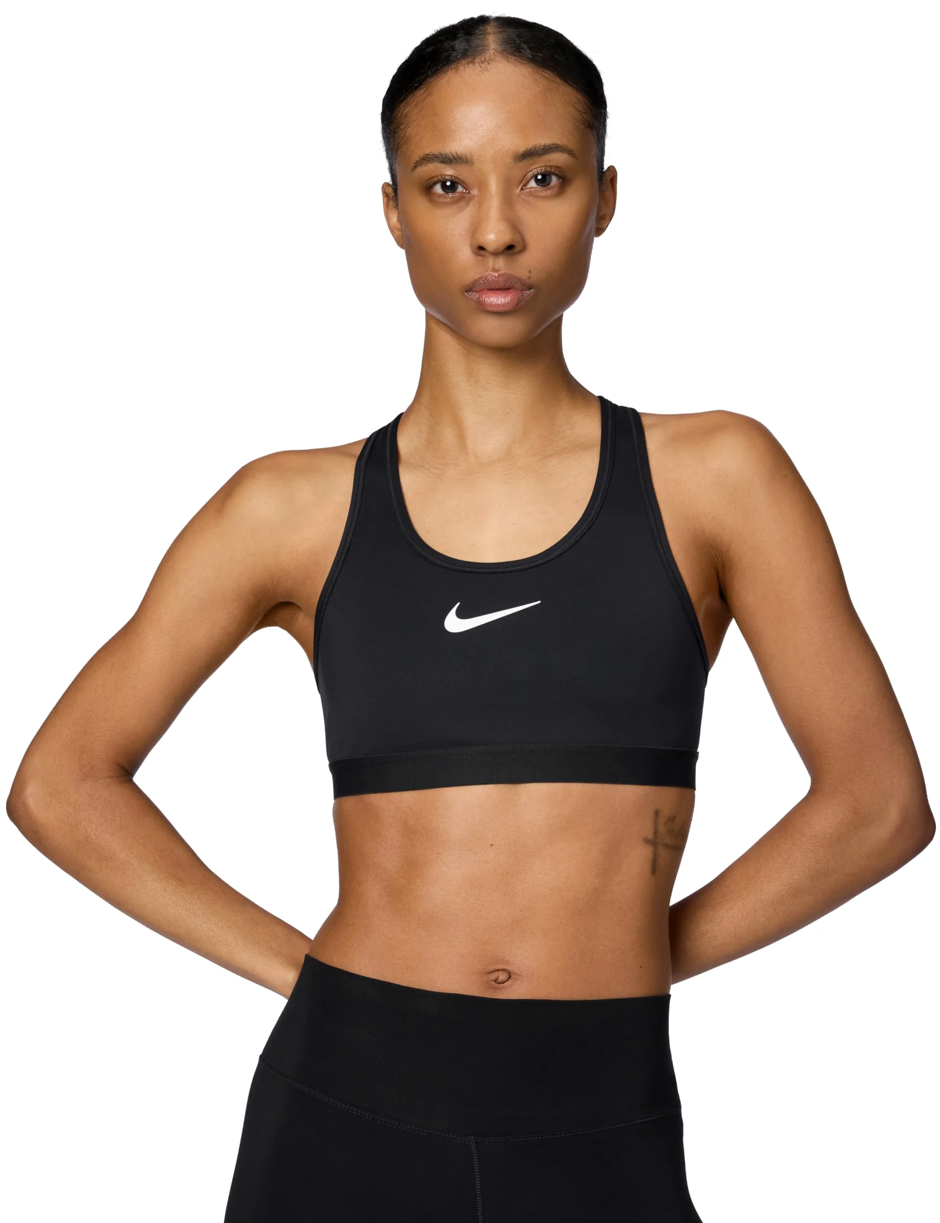 NIKE Women's W Nk DF Swsh HGH SPT Bra Sports Bra (Pack of 1)