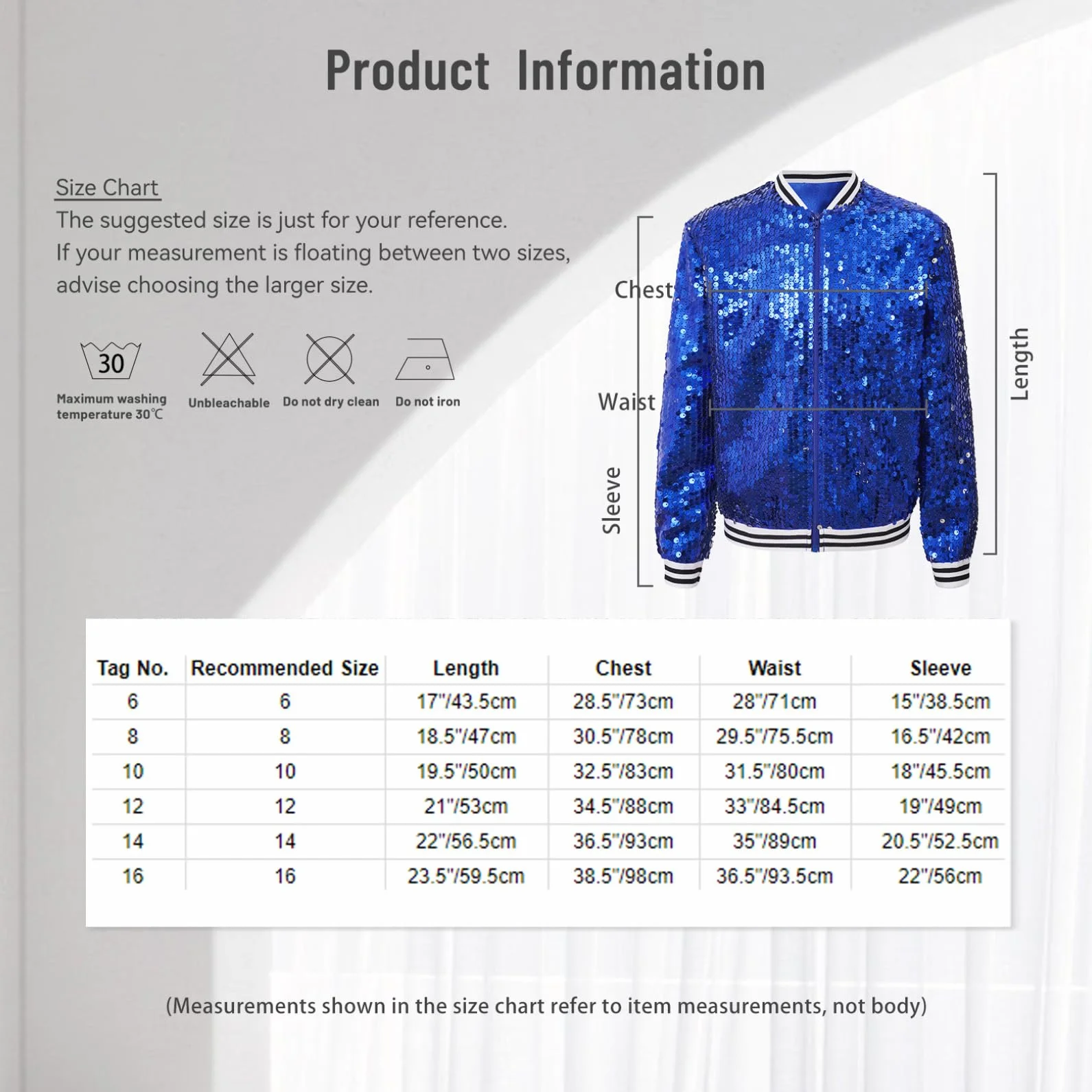 Renvena Chaqueta de béisbol para niña, bomber, informal, blazer brillante