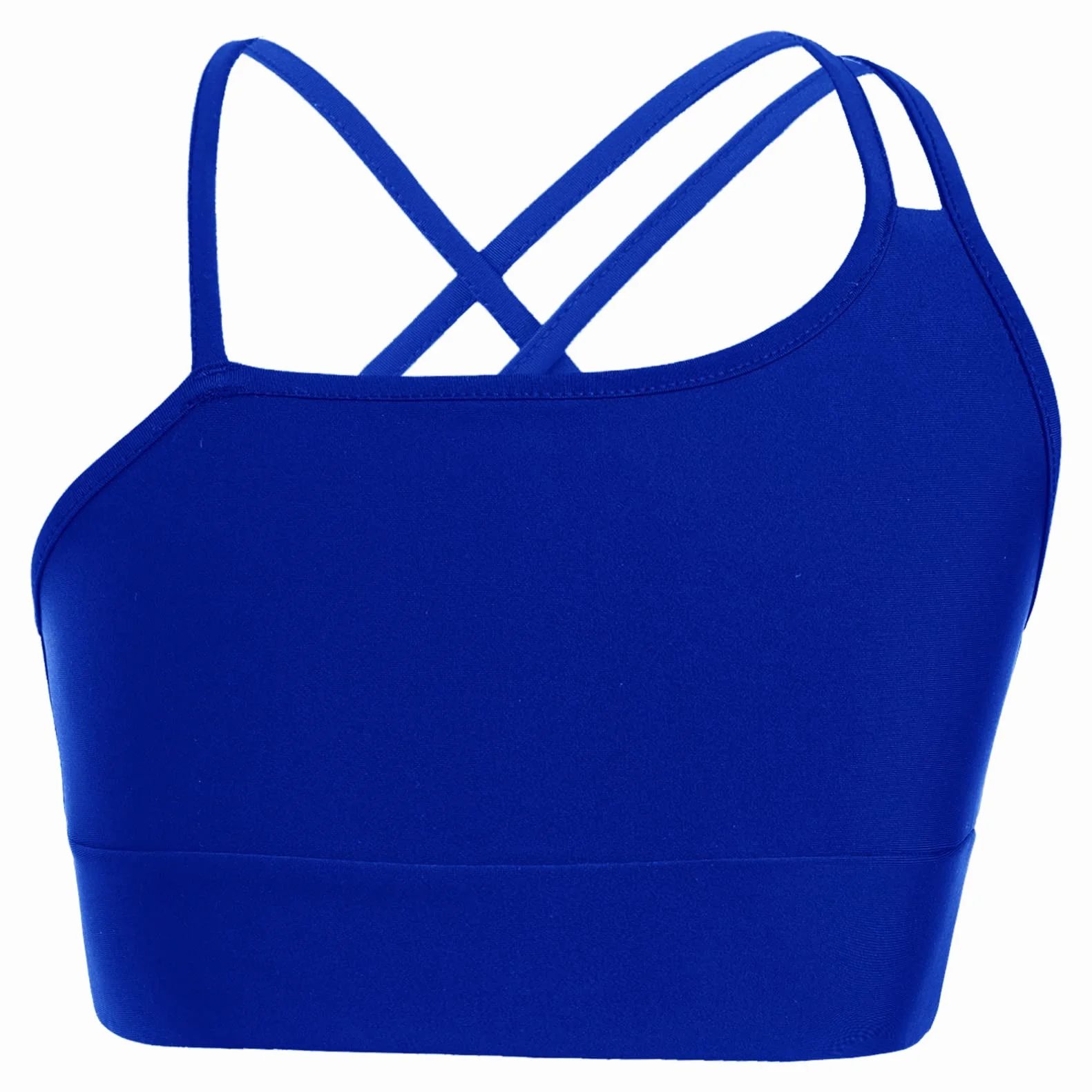 TiaoBug Sujetador Deportivo para Niñas Camiseta Tirantes Deportes Elástica Tank Top Gimnasia Danza Fitness Running